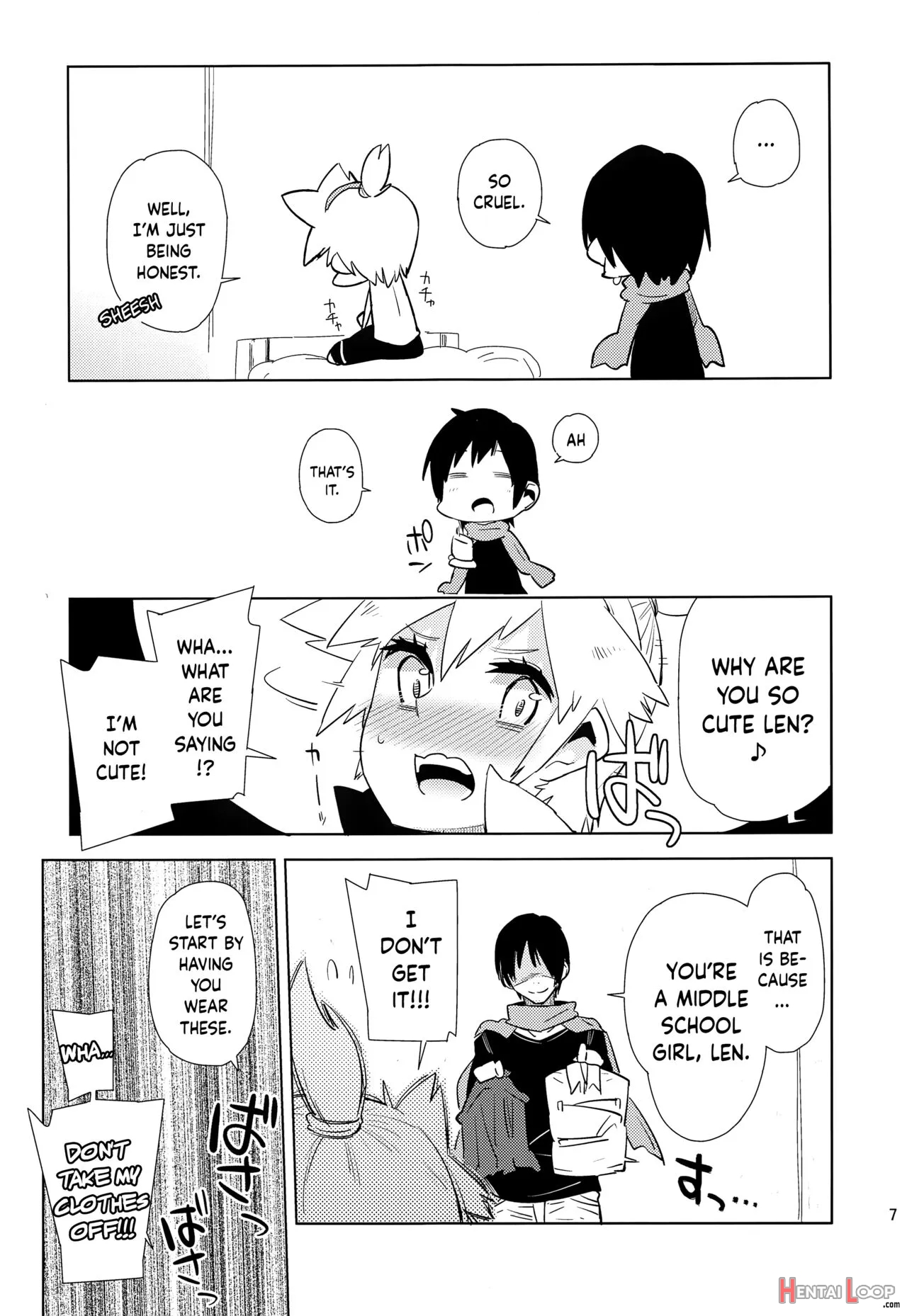 Len-kun Ni Tsui Ecchi Na Ijiwaru Shichau No Wa, Minna Len-kun Ga Da-isuki Dakara Dayo! page 6