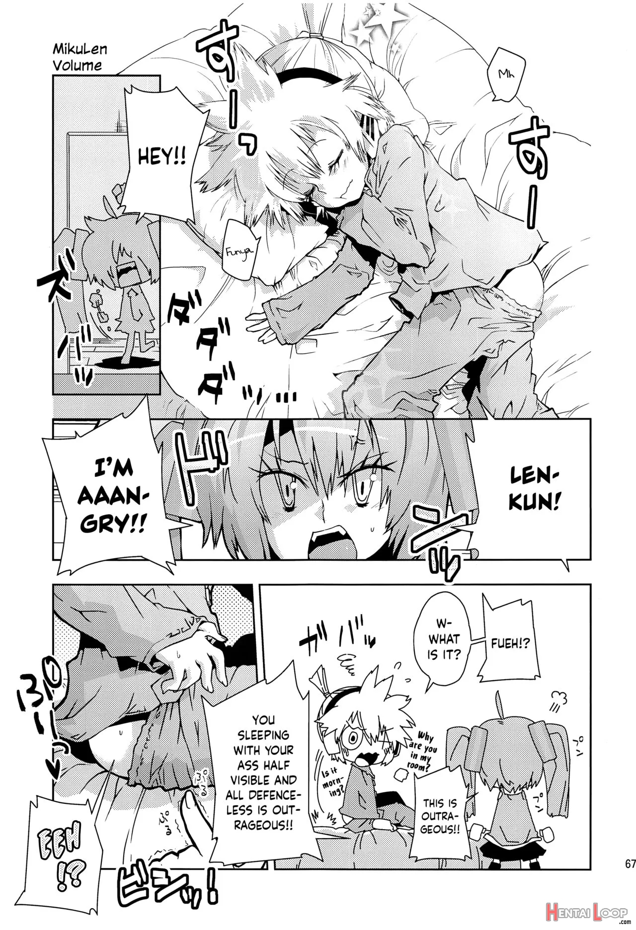 Len-kun Ni Tsui Ecchi Na Ijiwaru Shichau No Wa, Minna Len-kun Ga Da-isuki Dakara Dayo! page 66