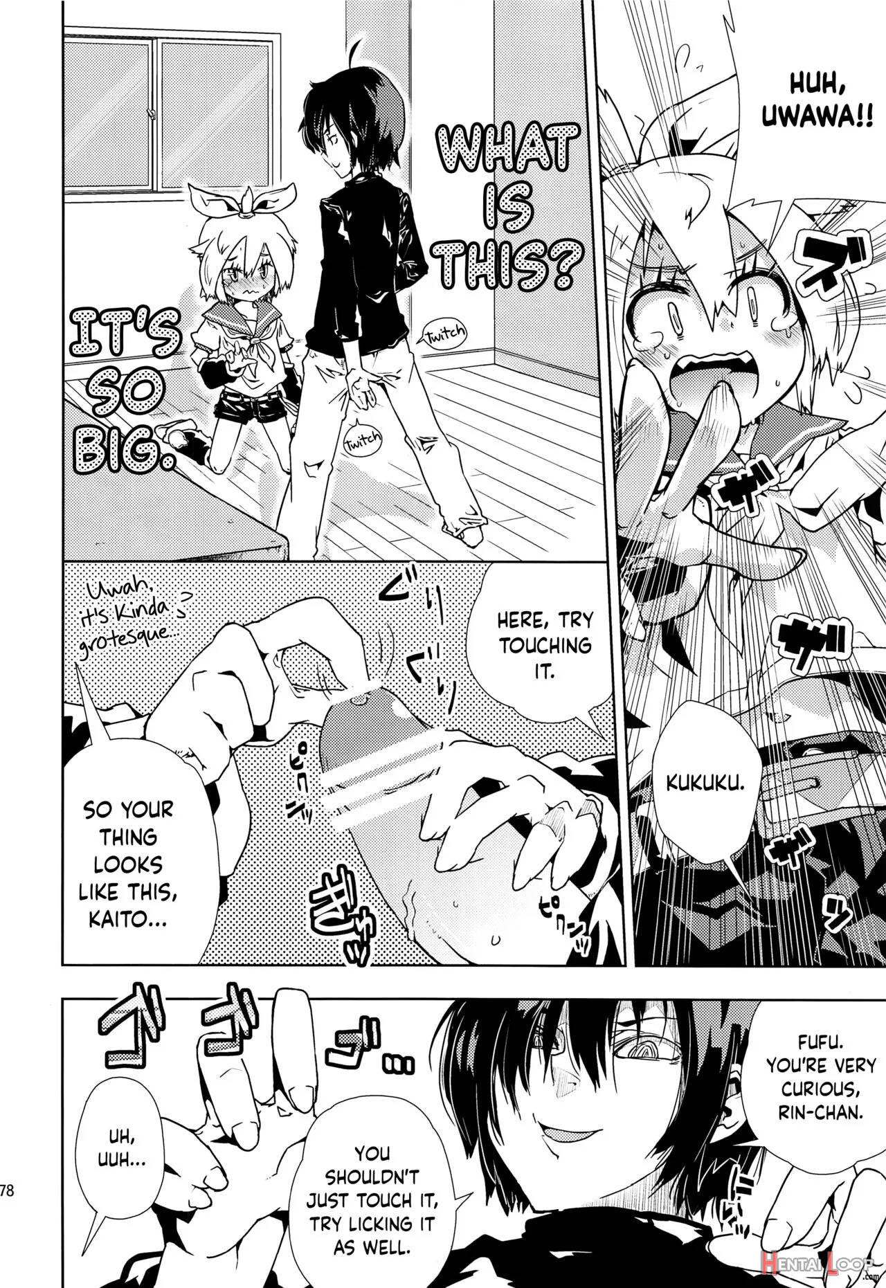 Len-kun Ni Tsui Ecchi Na Ijiwaru Shichau No Wa, Minna Len-kun Ga Da-isuki Dakara Dayo! page 77