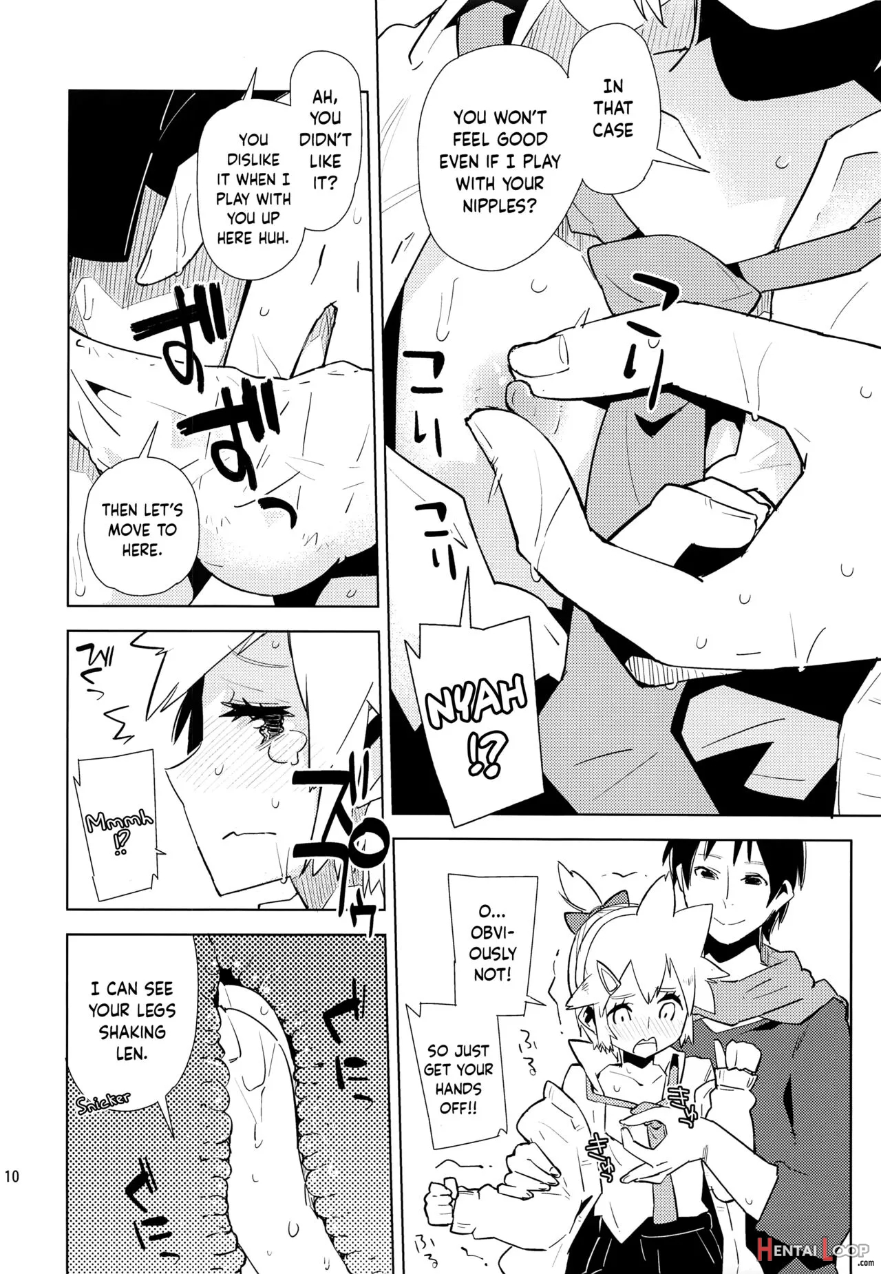 Len-kun Ni Tsui Ecchi Na Ijiwaru Shichau No Wa, Minna Len-kun Ga Da-isuki Dakara Dayo! page 9