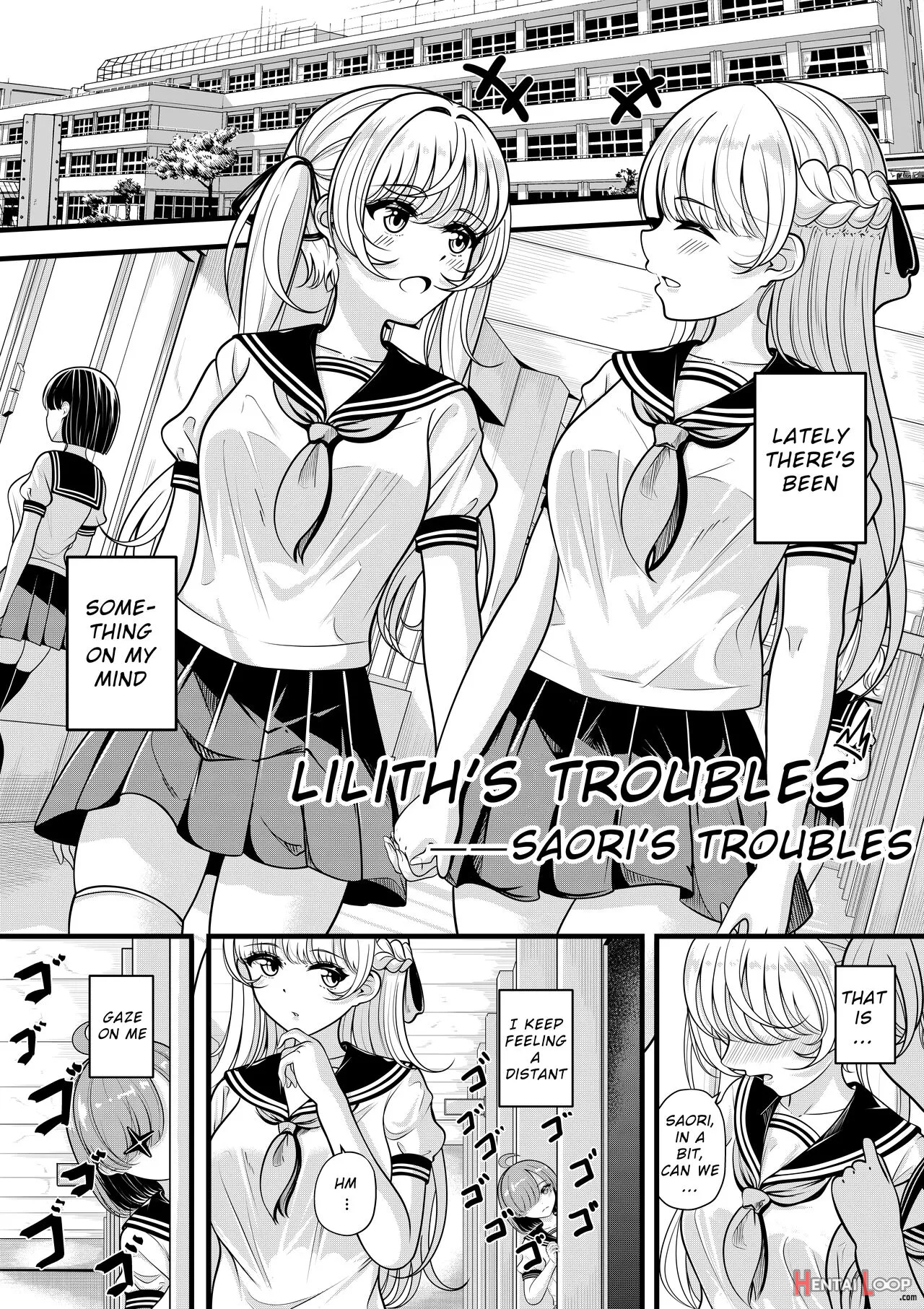 Lilith's Troubles - Saori's Troubles page 1