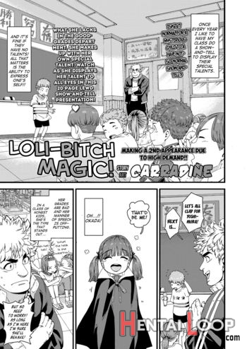 Loli-bitch Magic! page 1