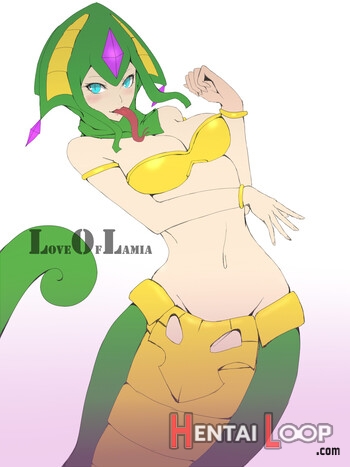 Love Of Lamia - Colorized page 1