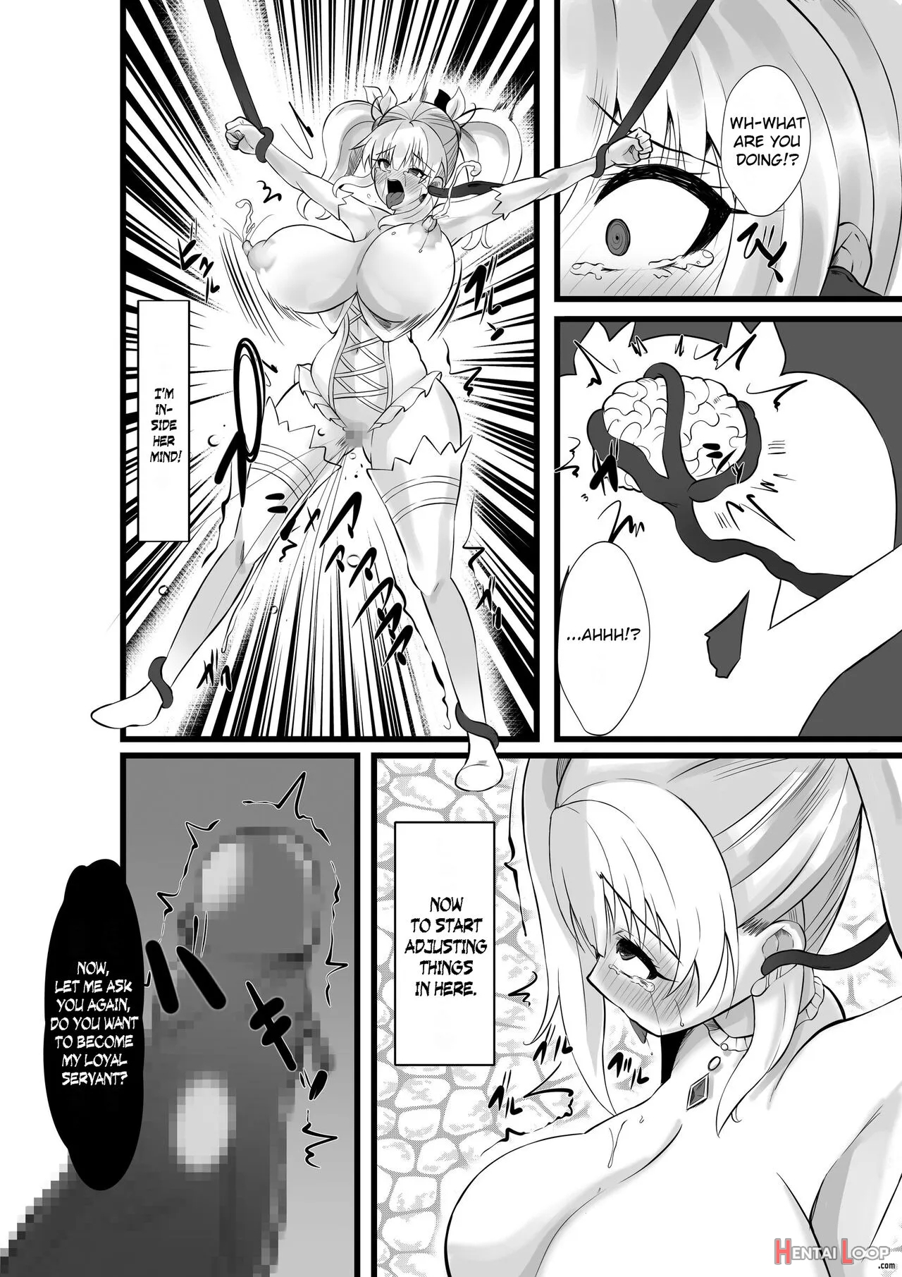 Magical Girl Saint Lily Erosion page 17