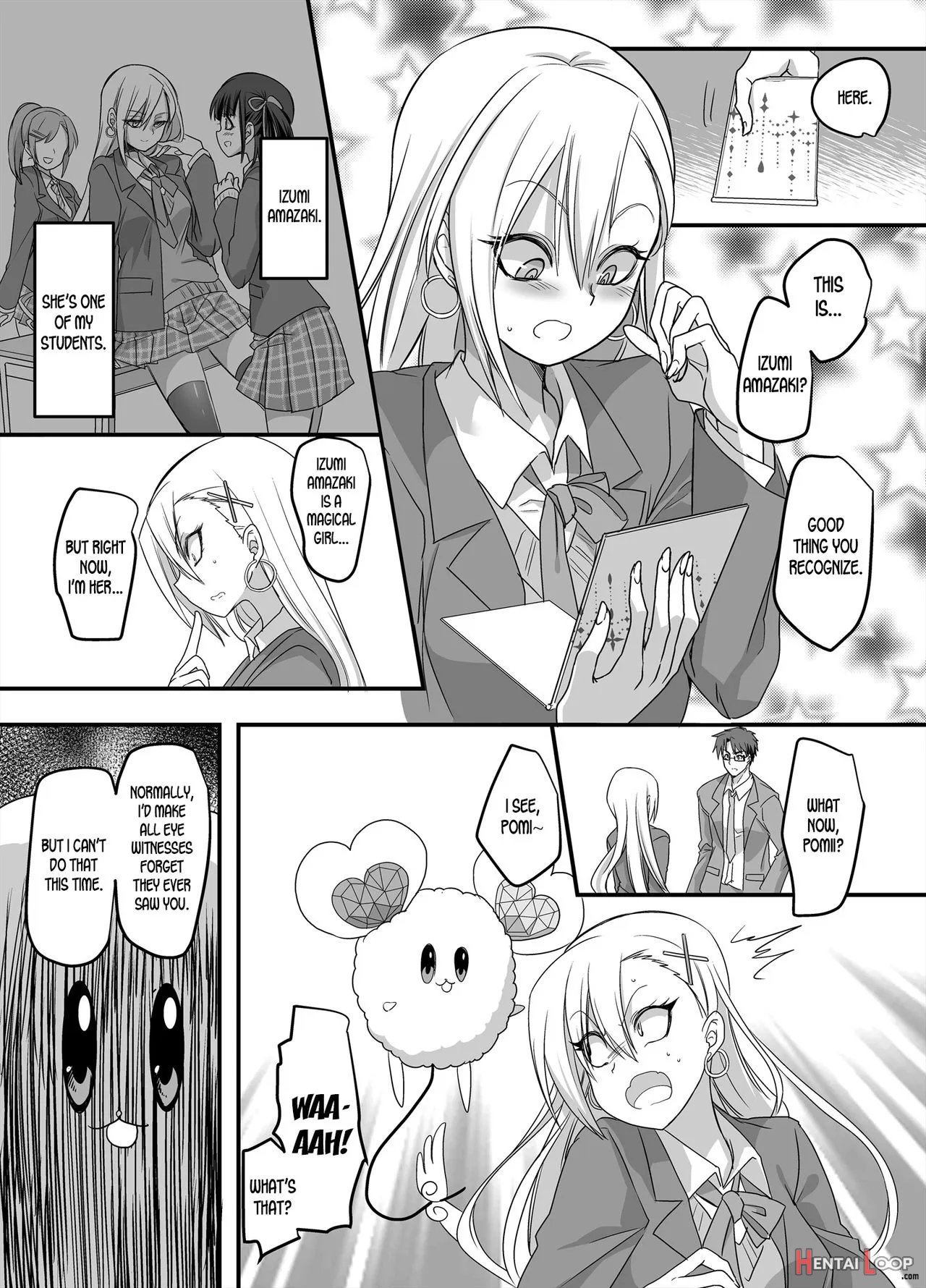 Mahou Shoujo Swap! ~shinmai Kyoushi No Ore Ga Mahou Shoujo To Irekawacchattara~ page 10