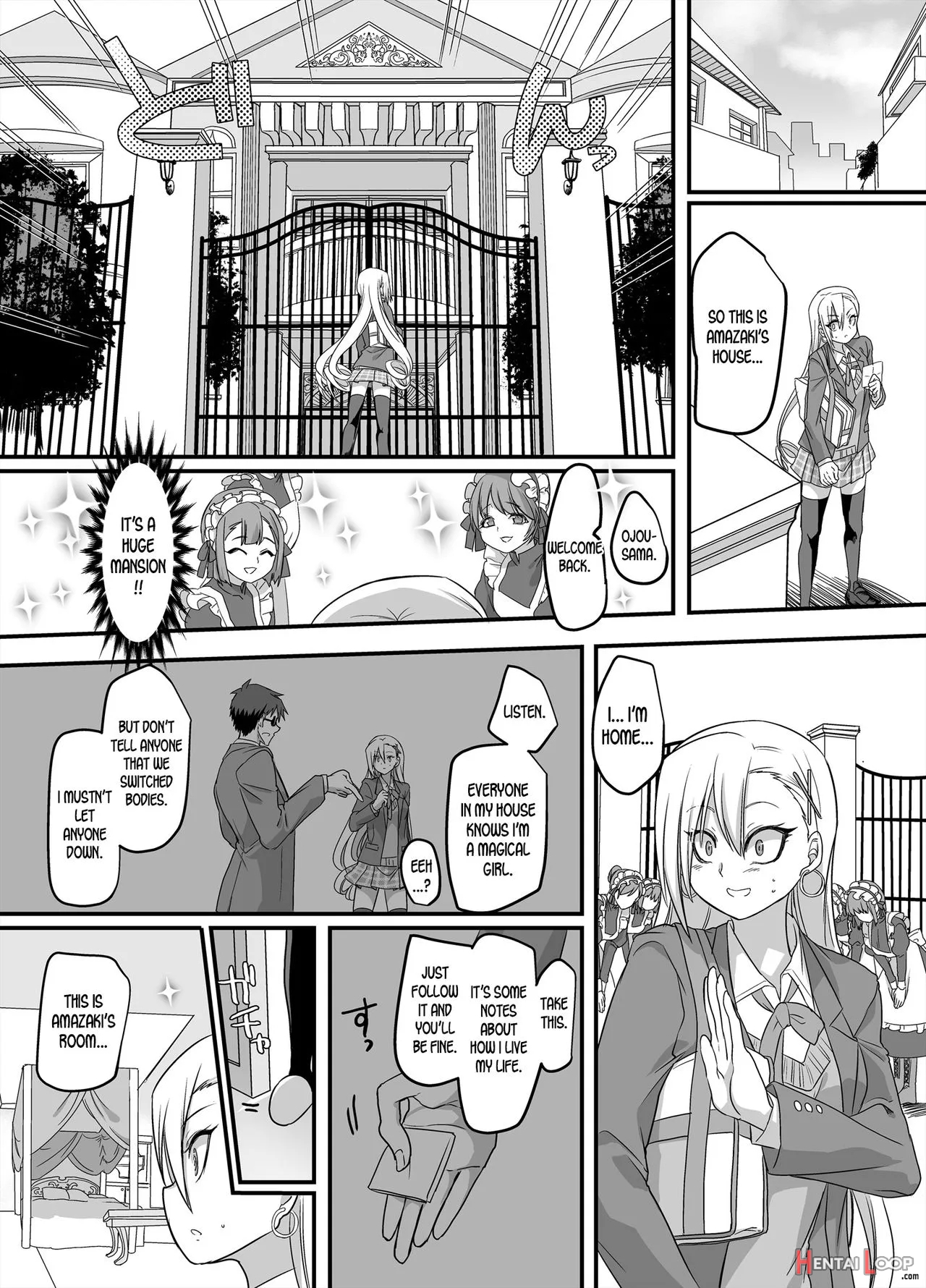 Mahou Shoujo Swap! ~shinmai Kyoushi No Ore Ga Mahou Shoujo To Irekawacchattara~ page 13