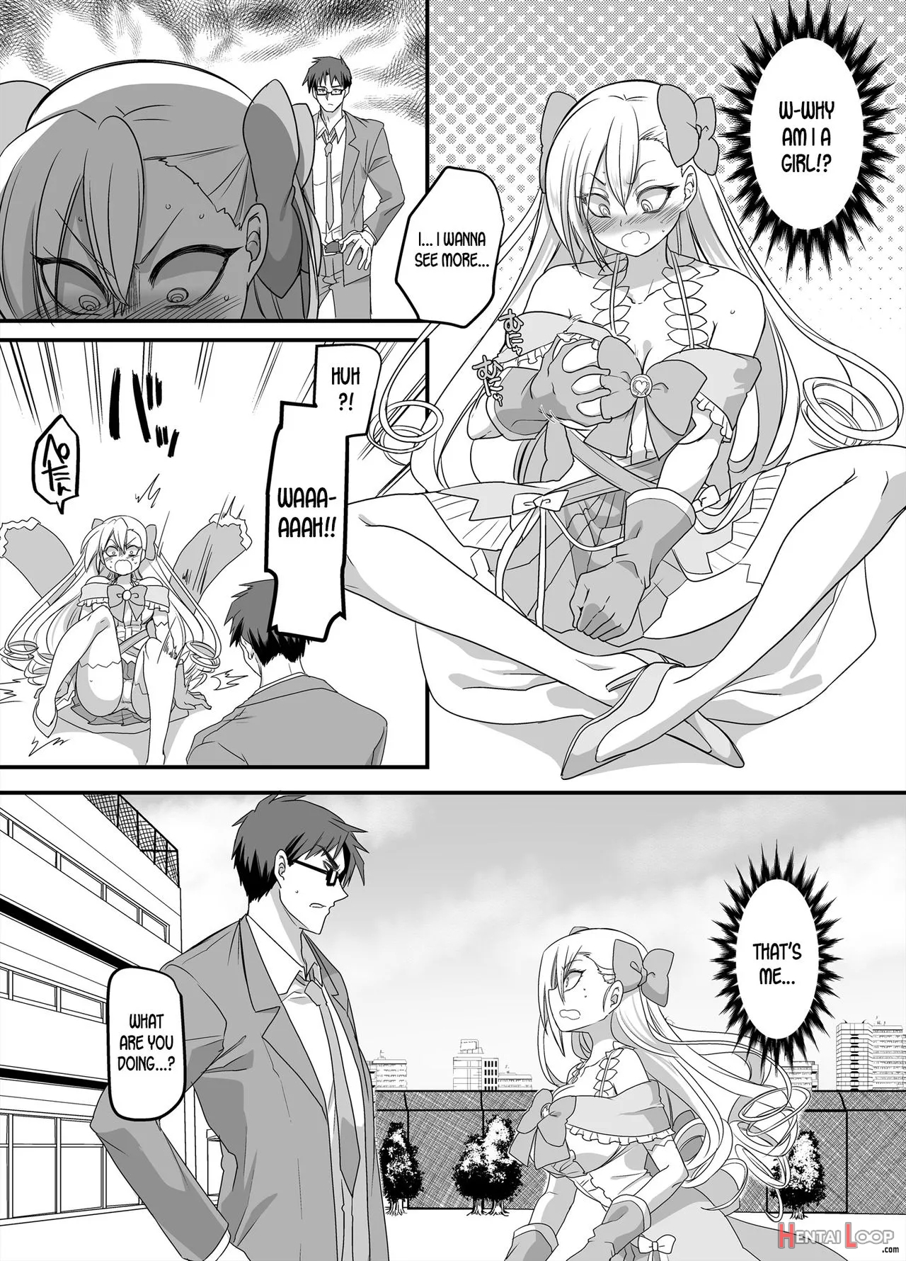 Mahou Shoujo Swap! ~shinmai Kyoushi No Ore Ga Mahou Shoujo To Irekawacchattara~ page 8