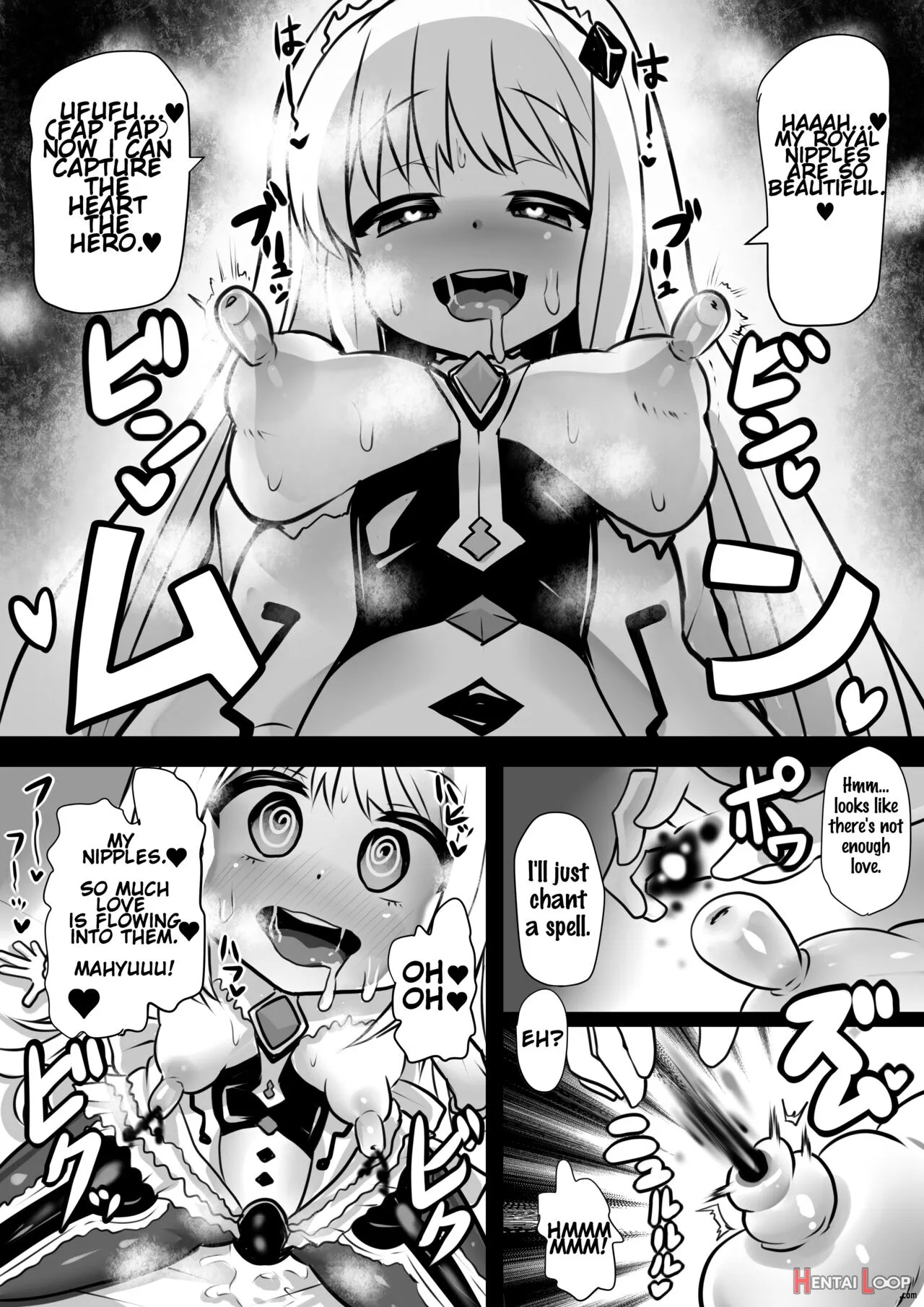 Majo To Royal Chikubi Hime page 8