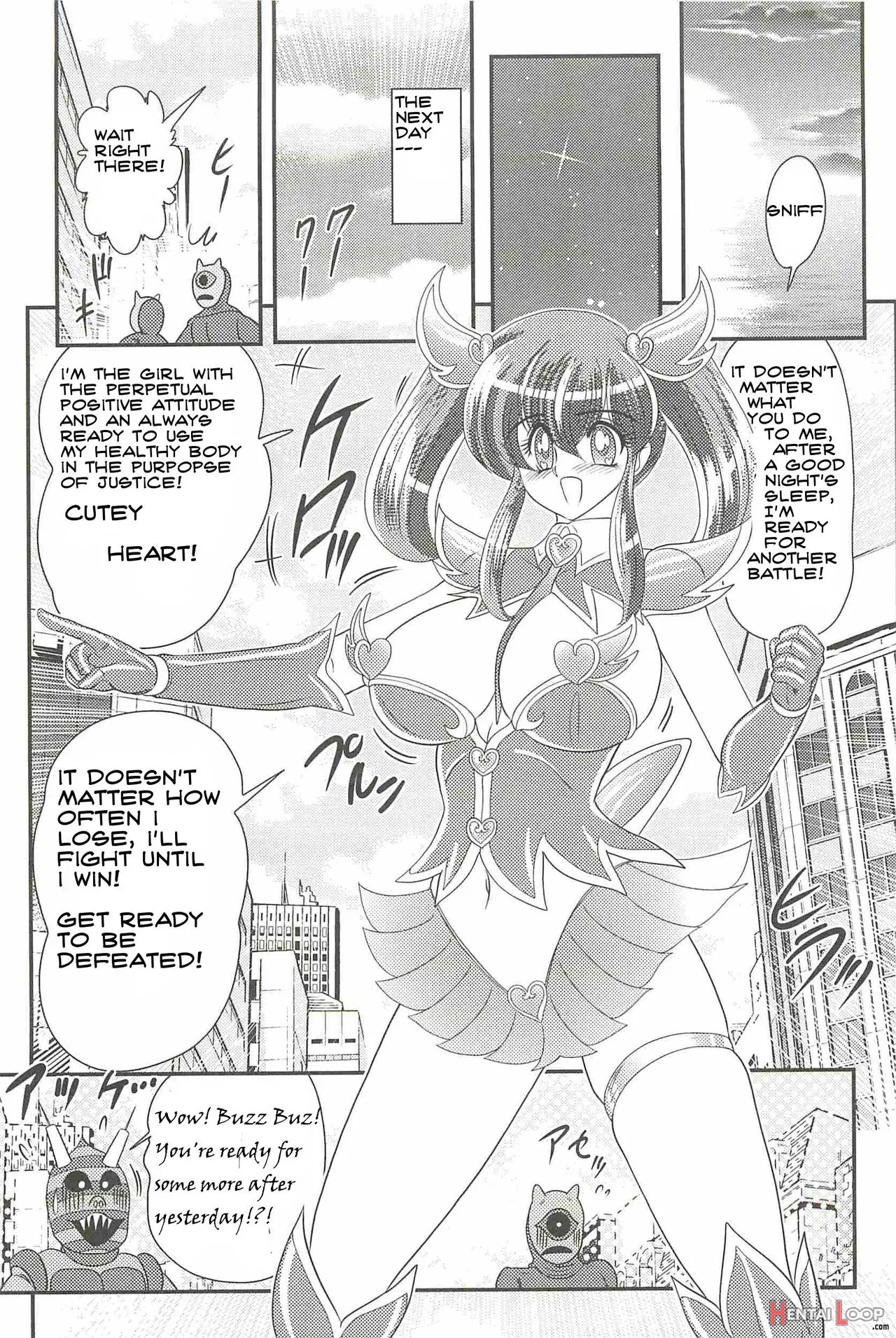 Majokko Senshi Cutie Heart page 28