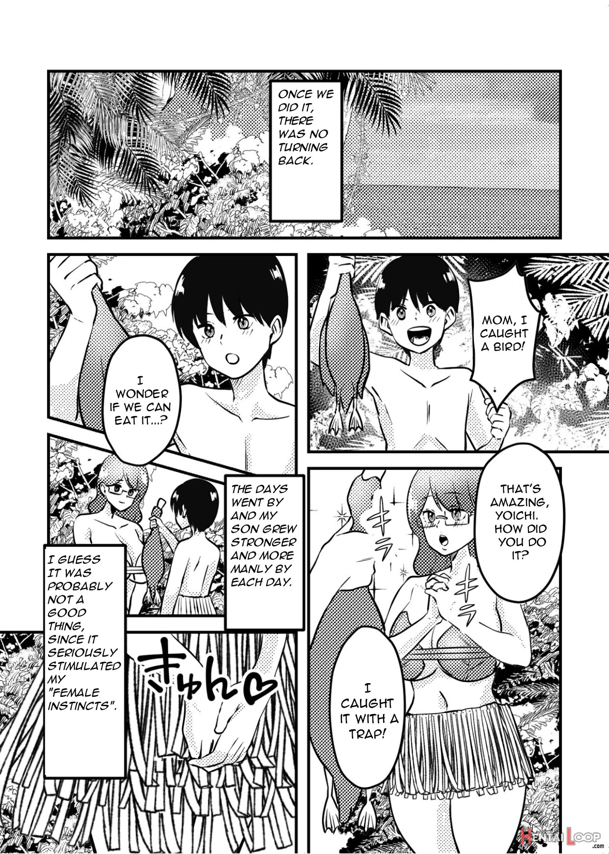 Mama To Musuko Ga Mujintou De Love Love Sex Suru Hanashi page 23