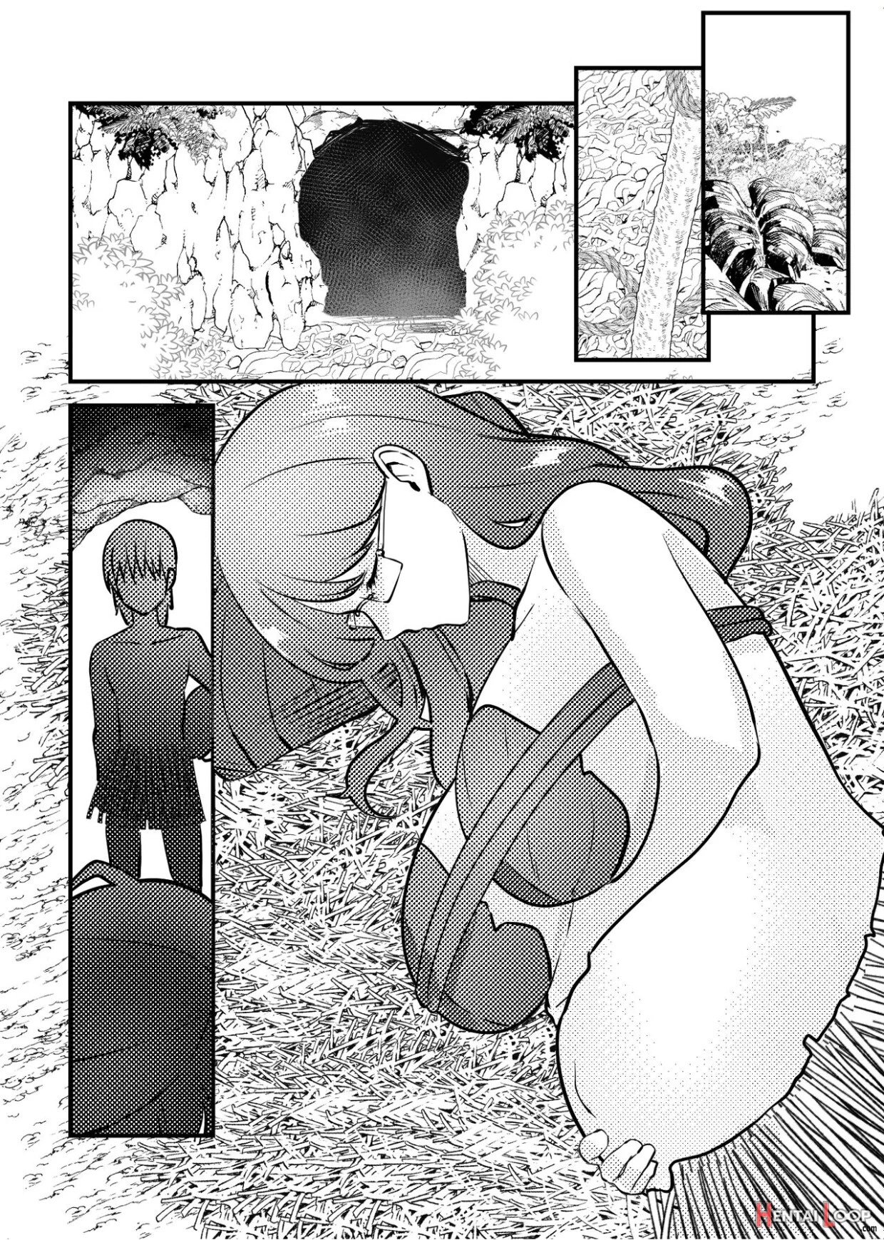 Mama To Musuko Ga Mujintou De Love Love Sex Suru Hanashi page 29