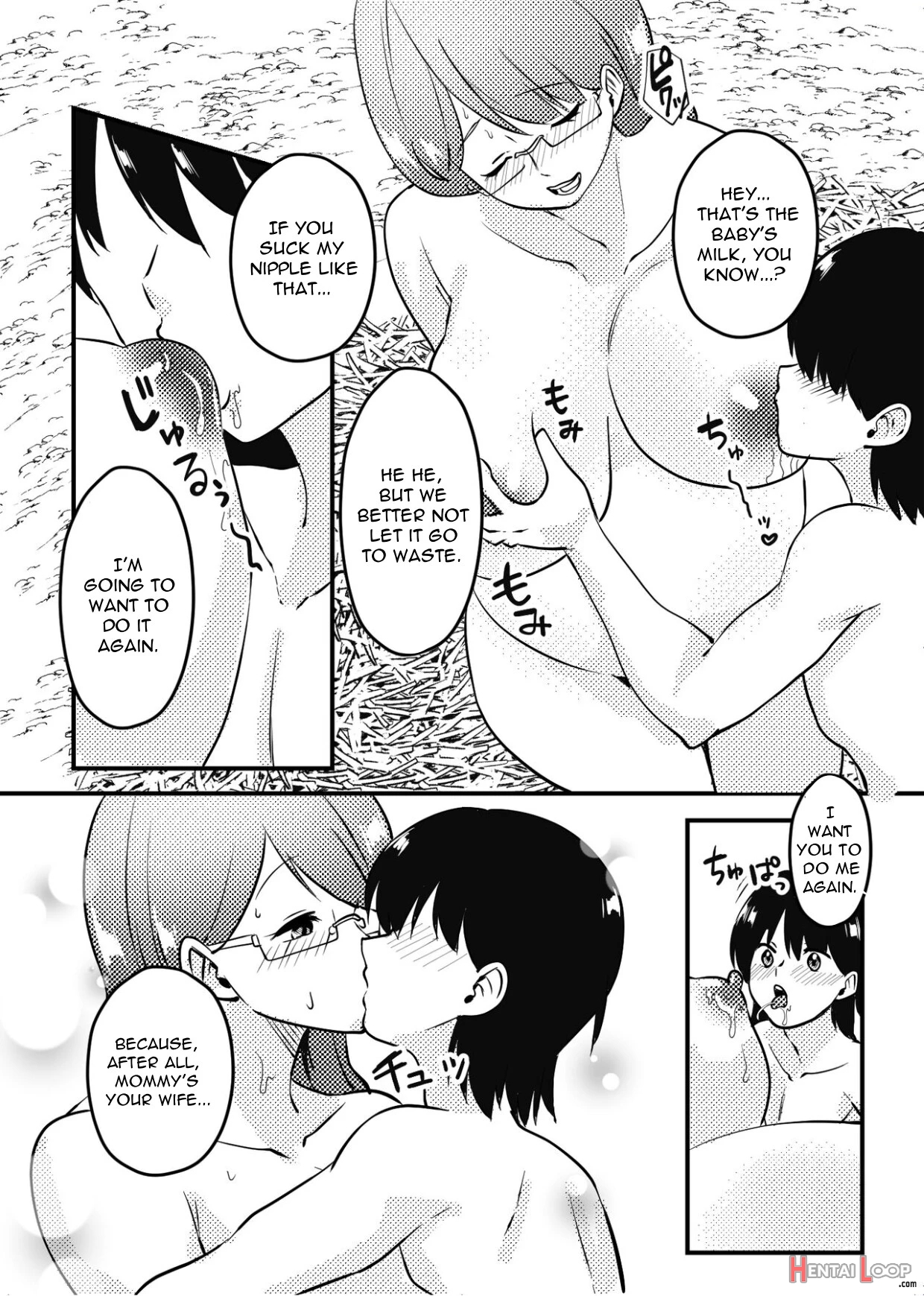 Mama To Musuko Ga Mujintou De Love Love Sex Suru Hanashi page 33