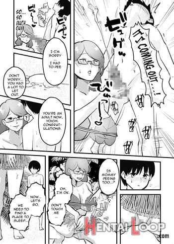 Mama To Musuko Ga Mujintou De Love Love Sex Suru Hanashi page 8