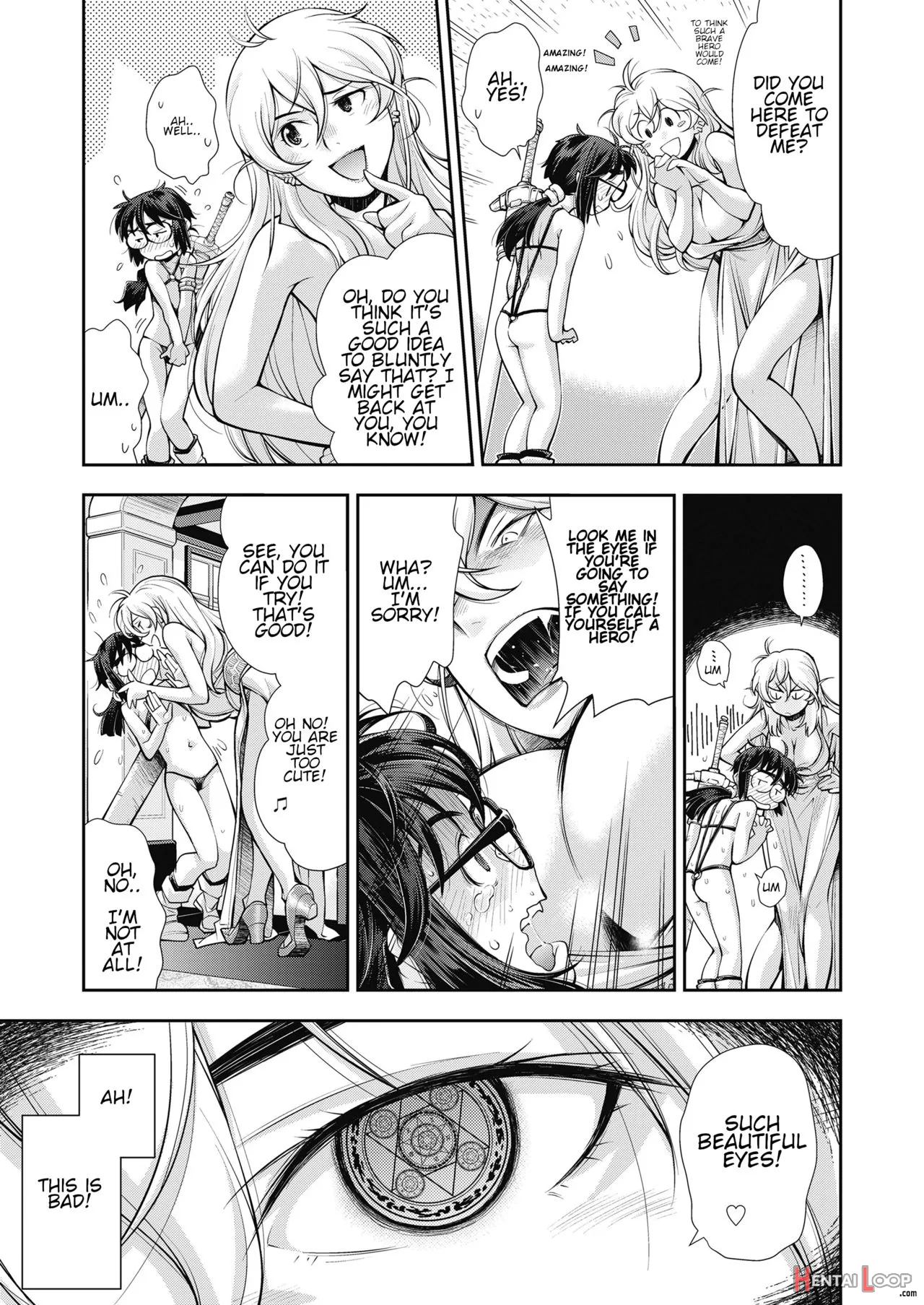 Manken Jc Isekai De Yuusha Ni Naru Mo Les To Shokushu Ni Otsu page 7