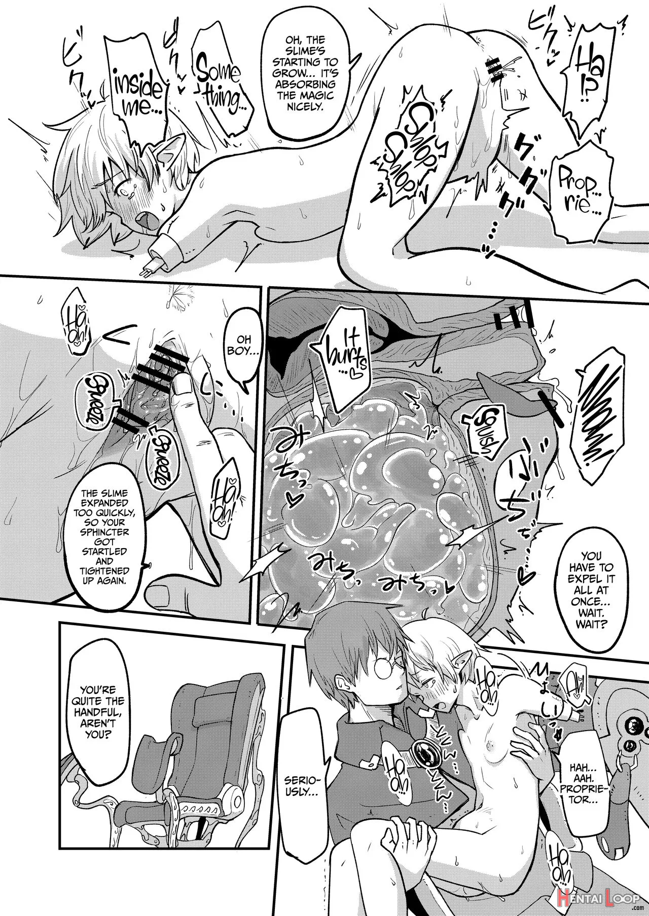 Mecha Ude Shoujo Toffee-san Vs Endless Slime Nyoui page 13