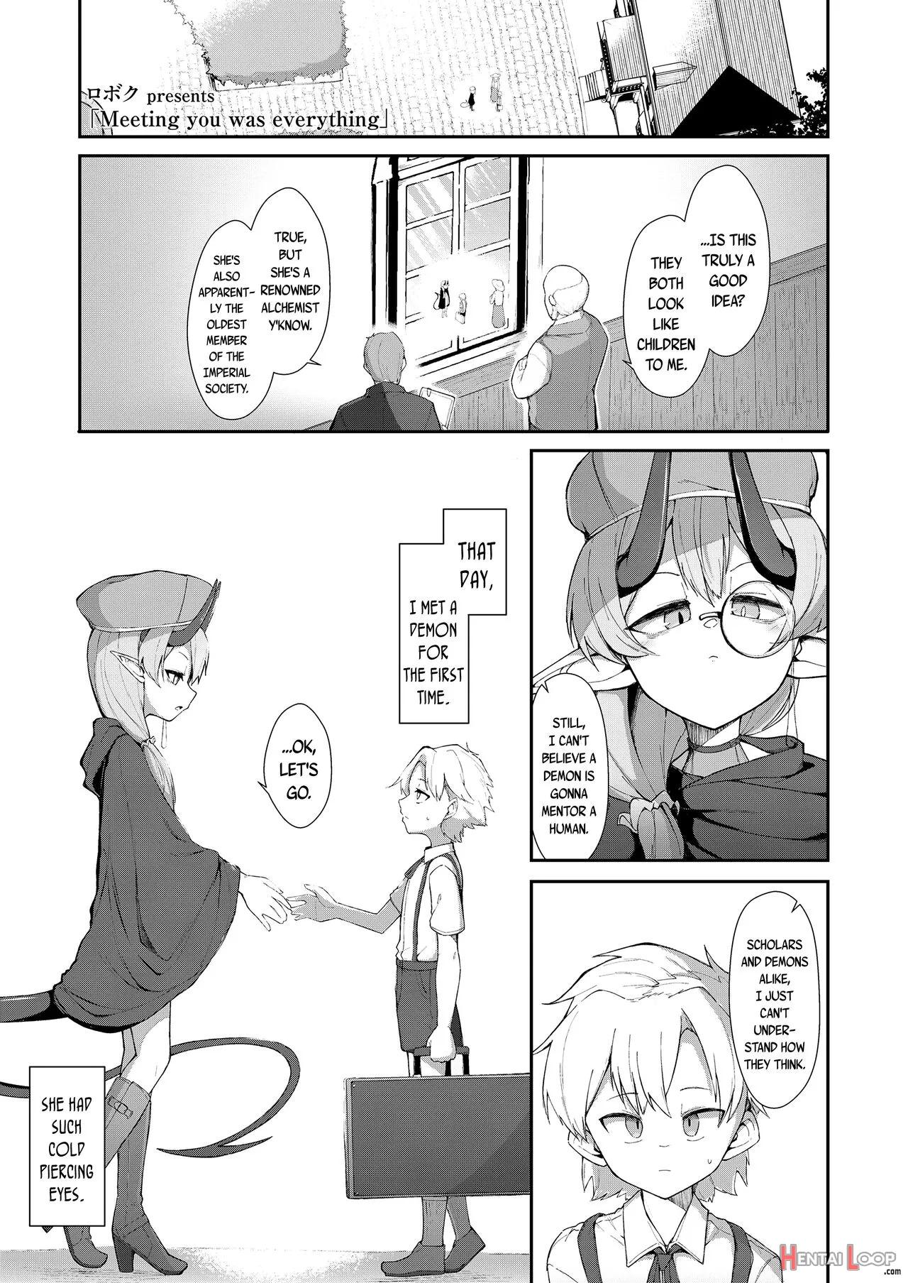 Meeting You Was Everything page 1