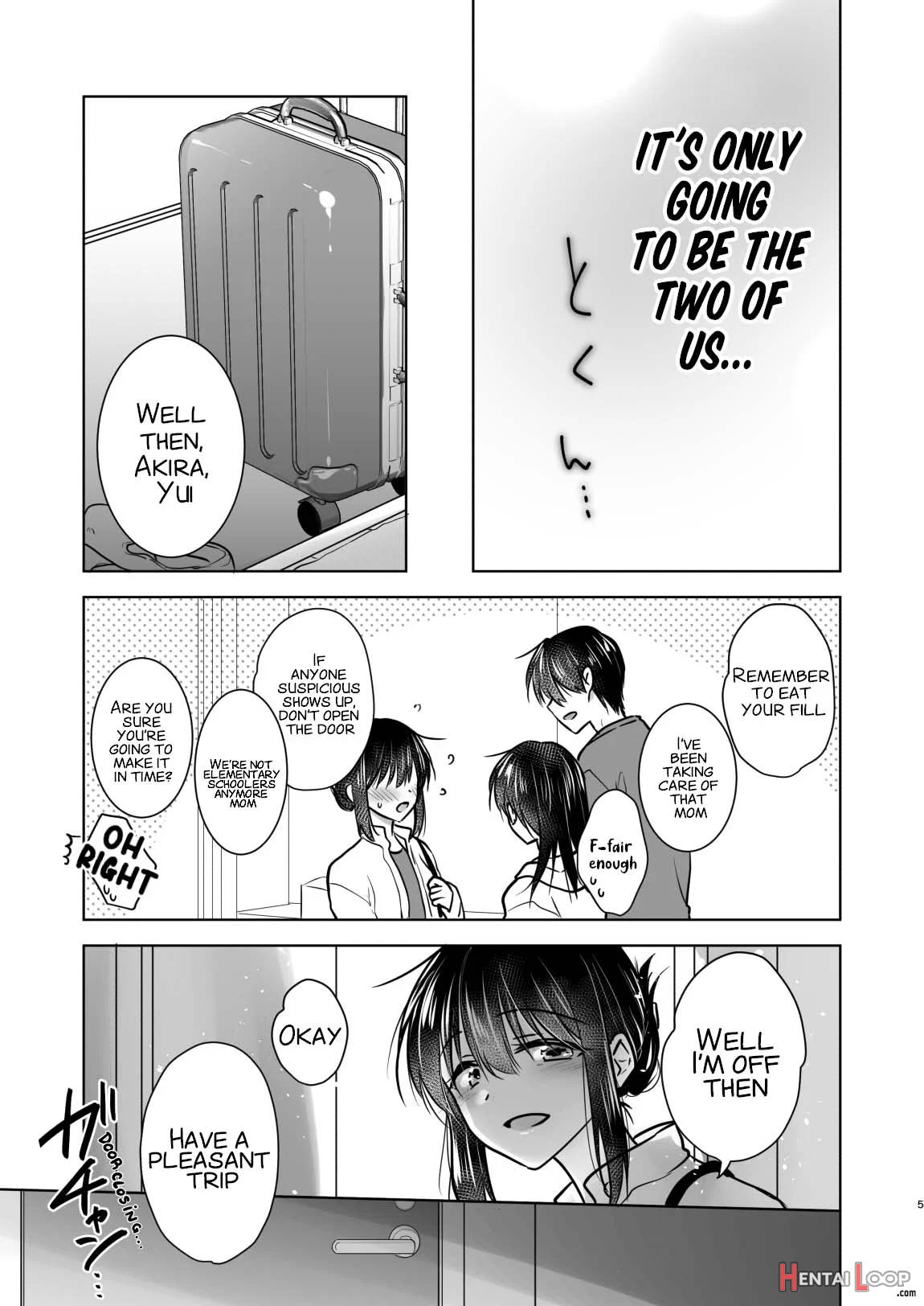 Mikkamiban, Kyoudai Futarigurashi page 5