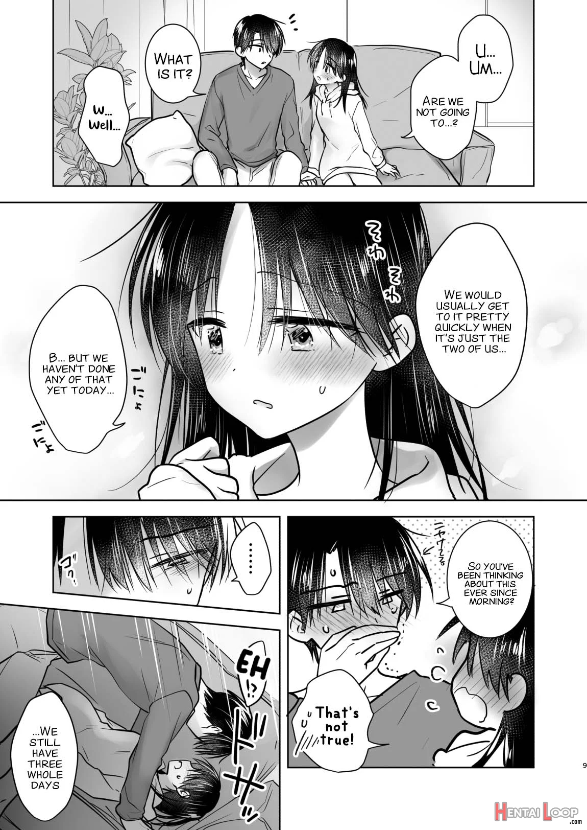 Mikkamiban, Kyoudai Futarigurashi page 9