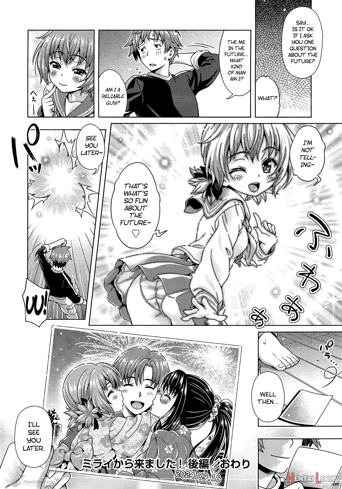 Mirai Kara Kimashita! page 68