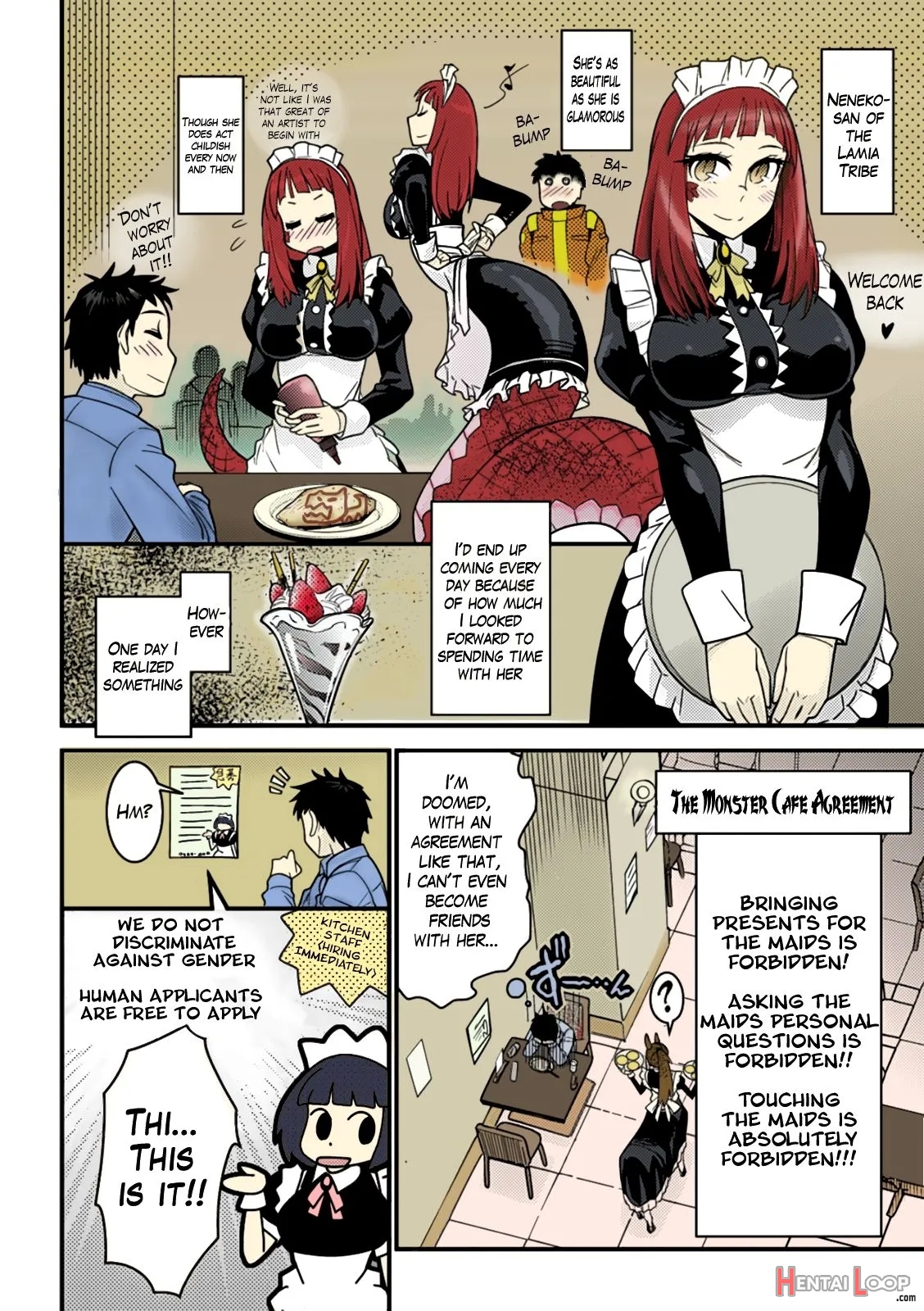 Mon Cafe Yori Ai O Komete - Colorized page 18