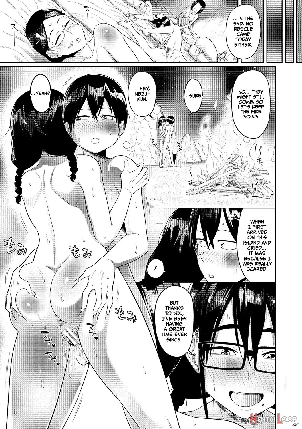 Mujintou De, Sex Ni Kyoumi Shinshin Na Dosukebe Inkya Joshi-tachi To Harem Life page 101