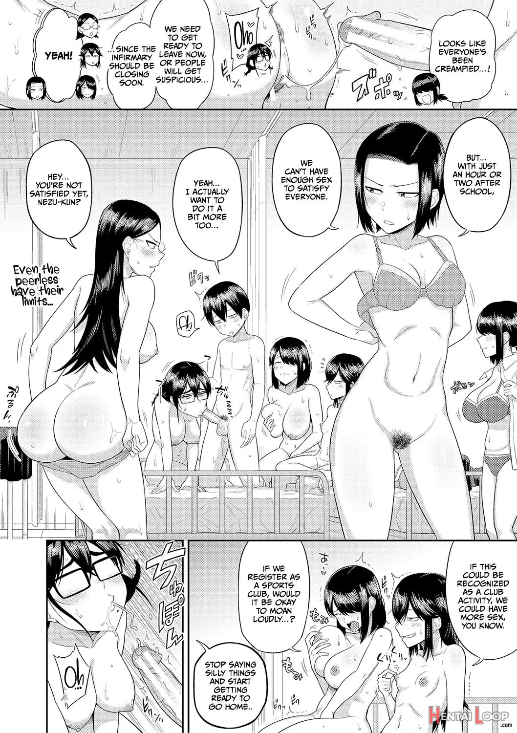 Mujintou De, Sex Ni Kyoumi Shinshin Na Dosukebe Inkya Joshi-tachi To Harem Life page 110