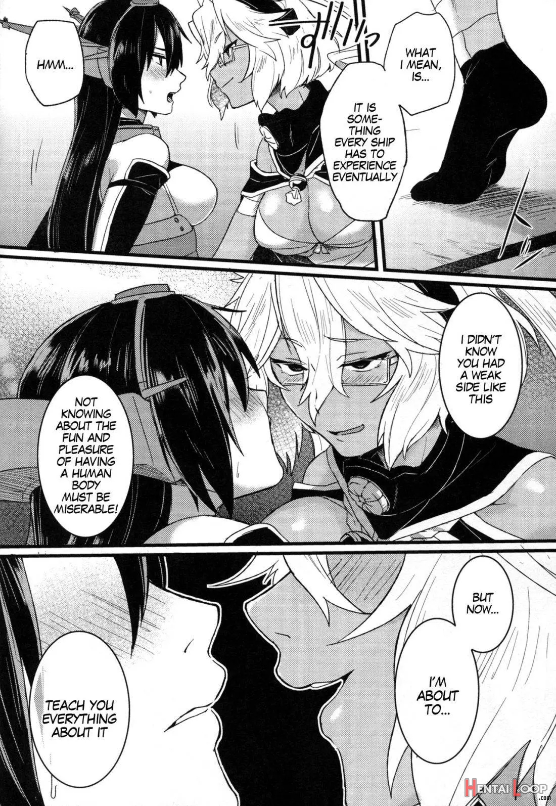 Musashi X Nagato Anthology "beast Emotion" Ch. 1 page 10