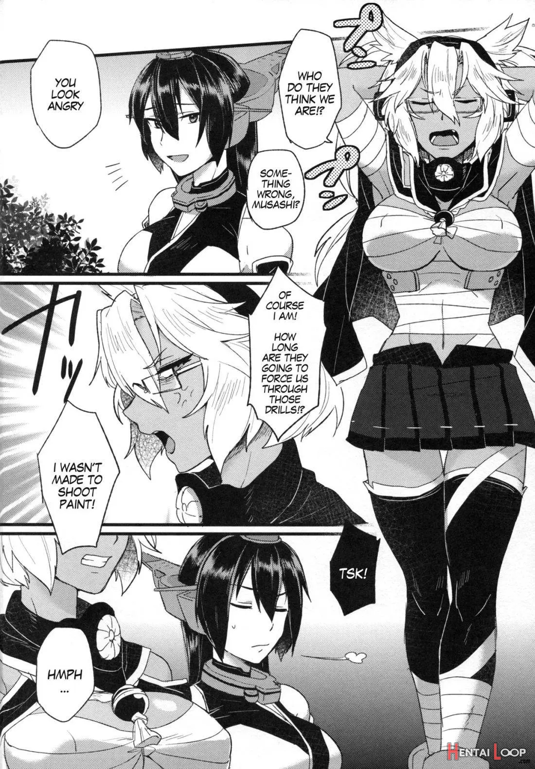 Musashi X Nagato Anthology "beast Emotion" Ch. 1 page 36