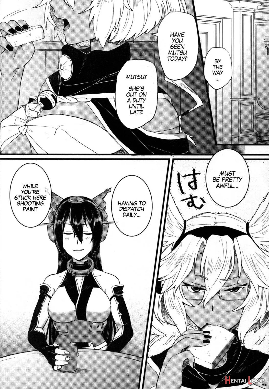 Musashi X Nagato Anthology "beast Emotion" Ch. 1 page 38