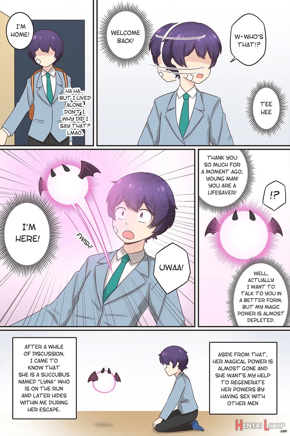 My Life As A Succubus Ch. 1 page 5