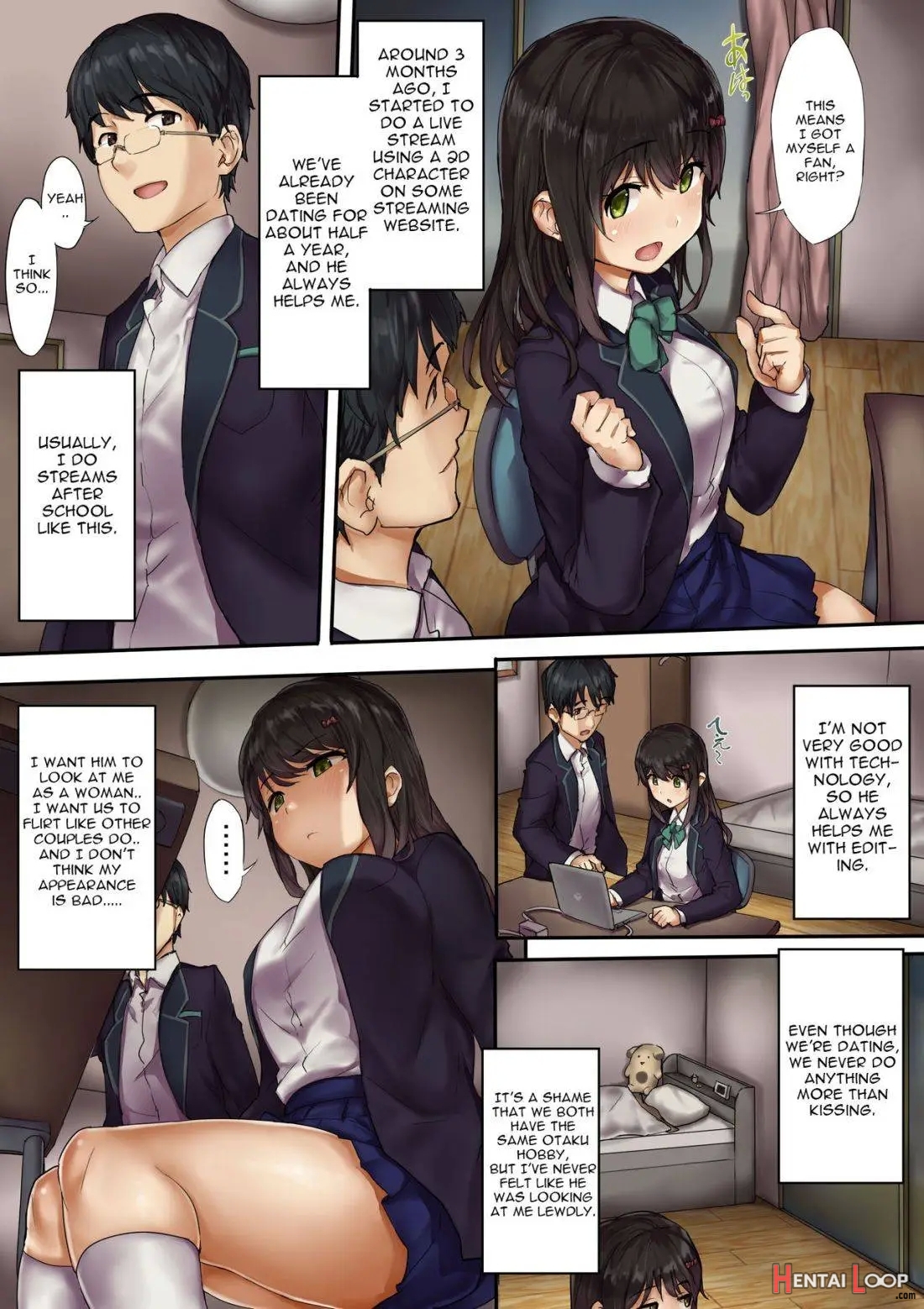 Namahousouchuu Ni Netorarete Mita (virtual Nakadashi Haishinsha) page 3