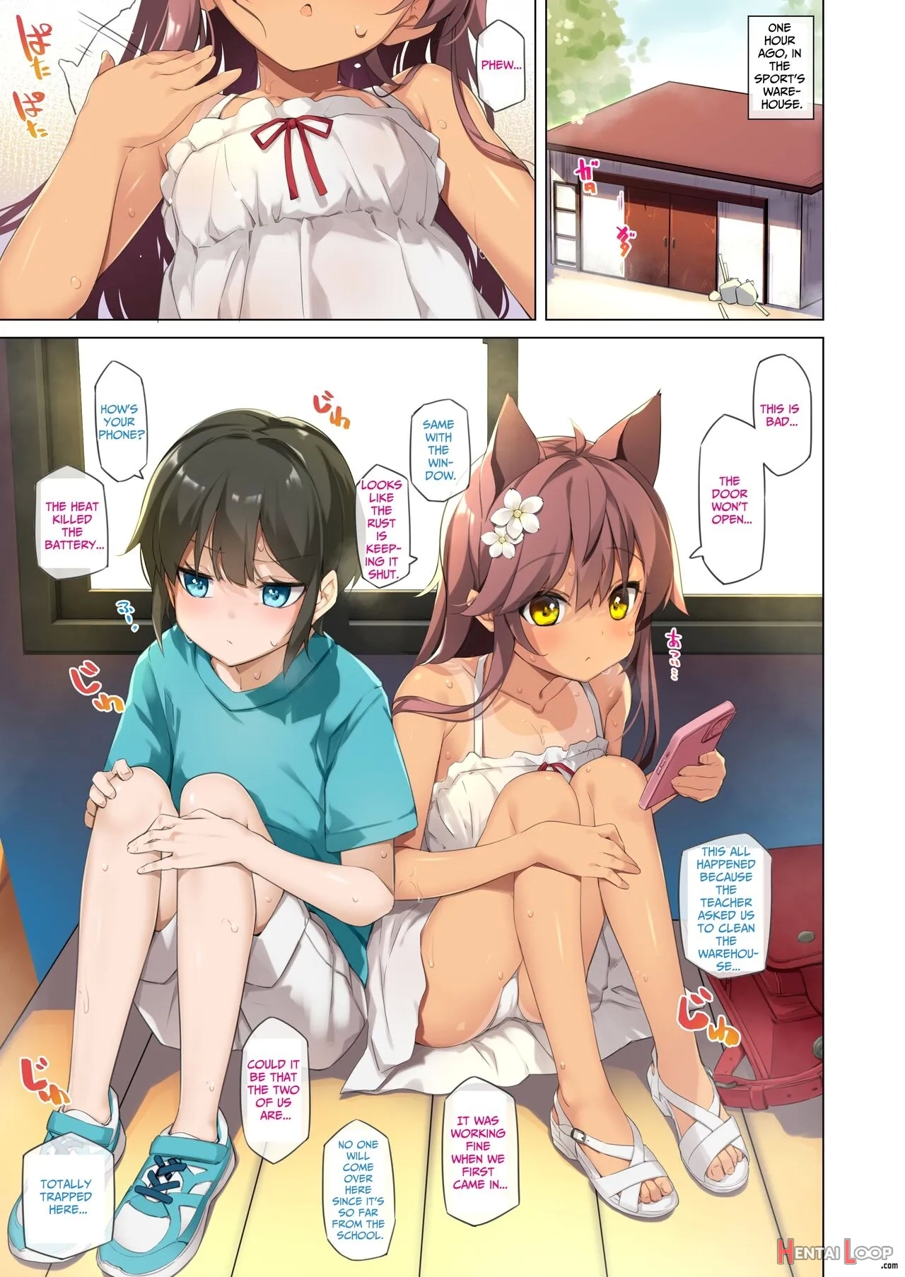 Neko Neko Note 11 Houkago Taiiku Souko De Classmate To Asedaku Kodomo Ecchi page 6