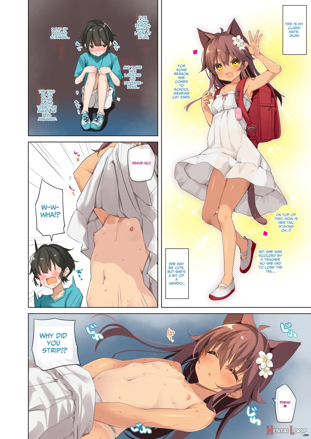 Neko Neko Note 11 Houkago Taiiku Souko De Classmate To Asedaku Kodomo Ecchi page 7