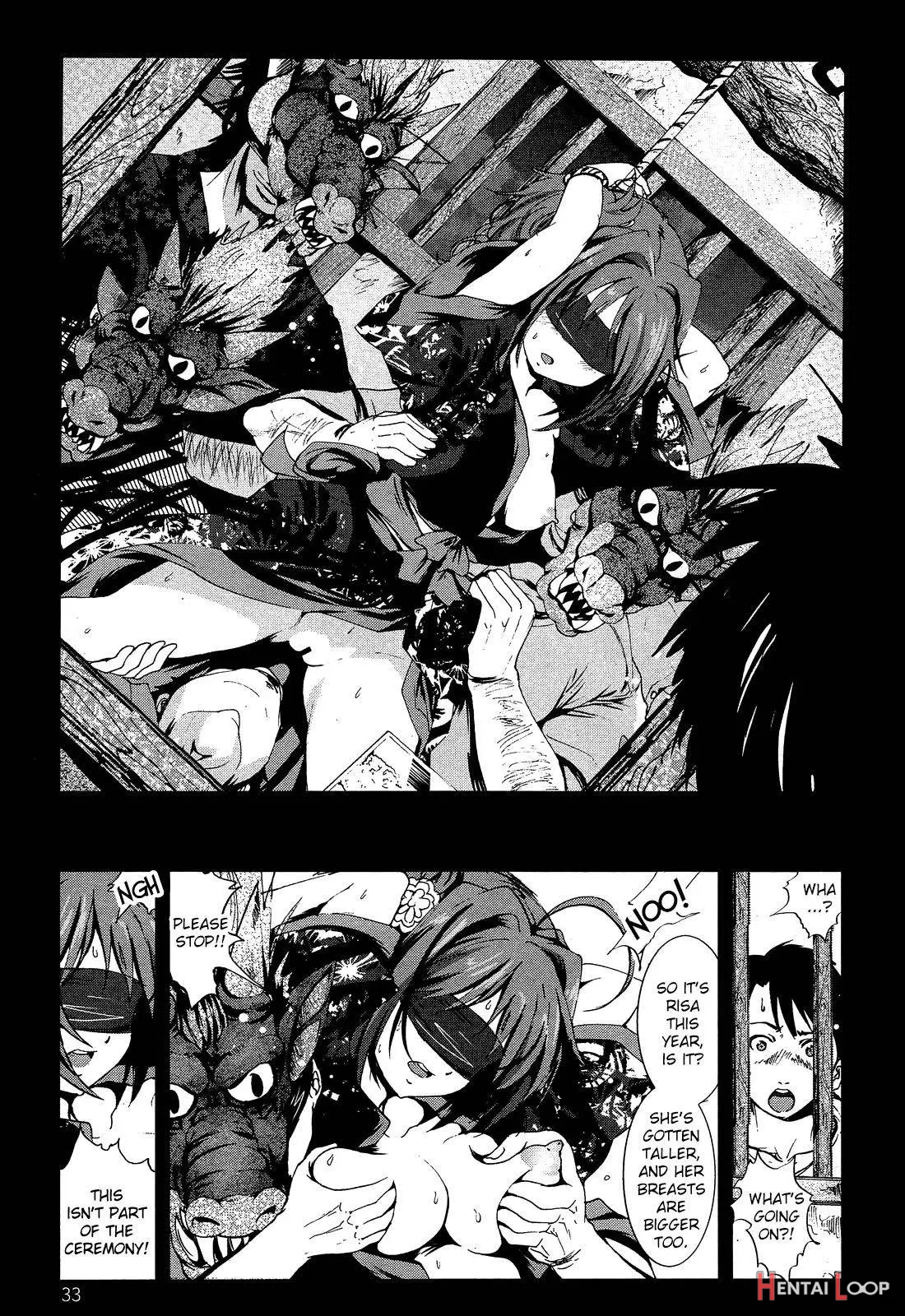 Netorare Ryoujoku... Zetsubou No Inaka Shojo ~xx Ken No Kindan No Matsuri Hen~ page 5