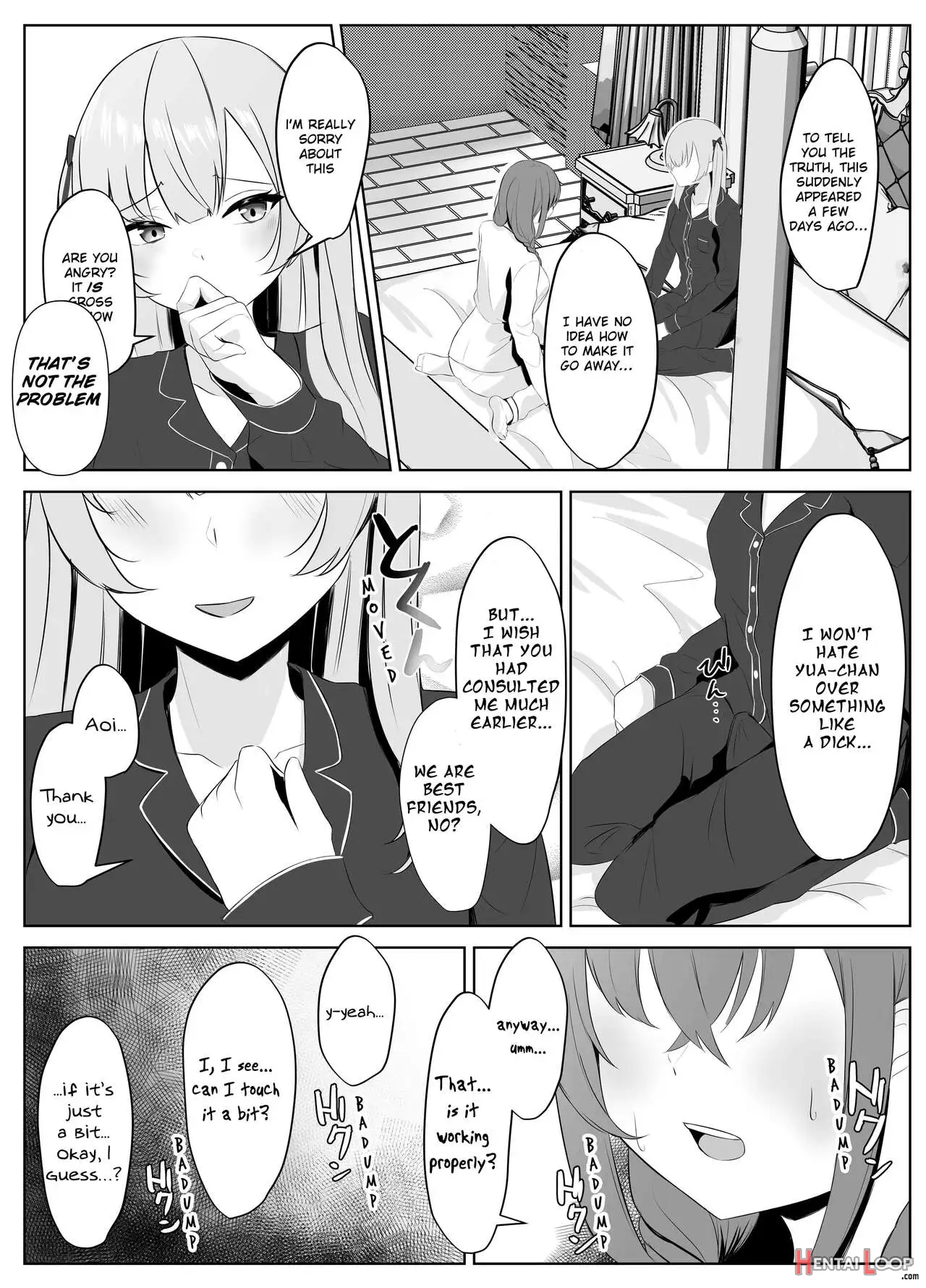 Nonke Datta Kanojo Ga Futanari Shinyuu Ni Ntr Made page 7