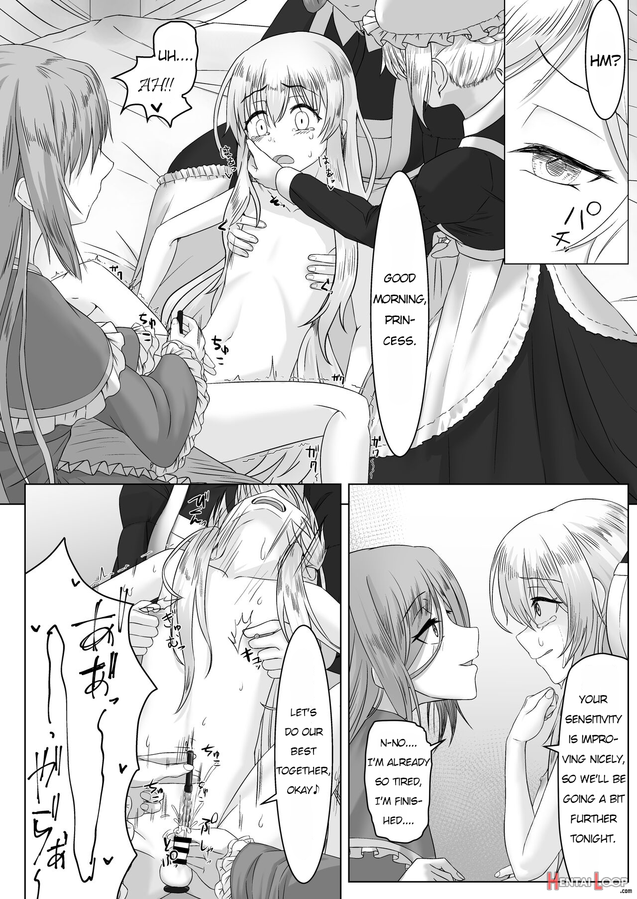 Ohime-sama ♂ No Ouzoku Kyouiku page 21