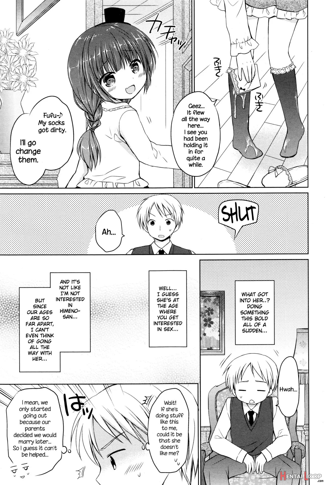 Ojou-sama No Senobi page 5