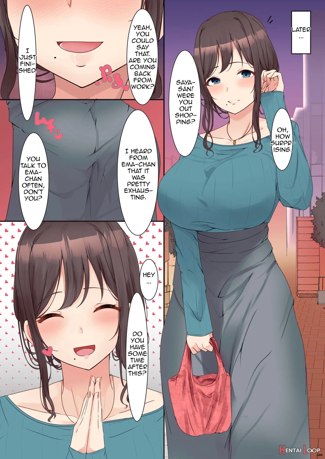 Onee-san To Gyaru Ni Shiborareru Hanashi - Colorized page 13