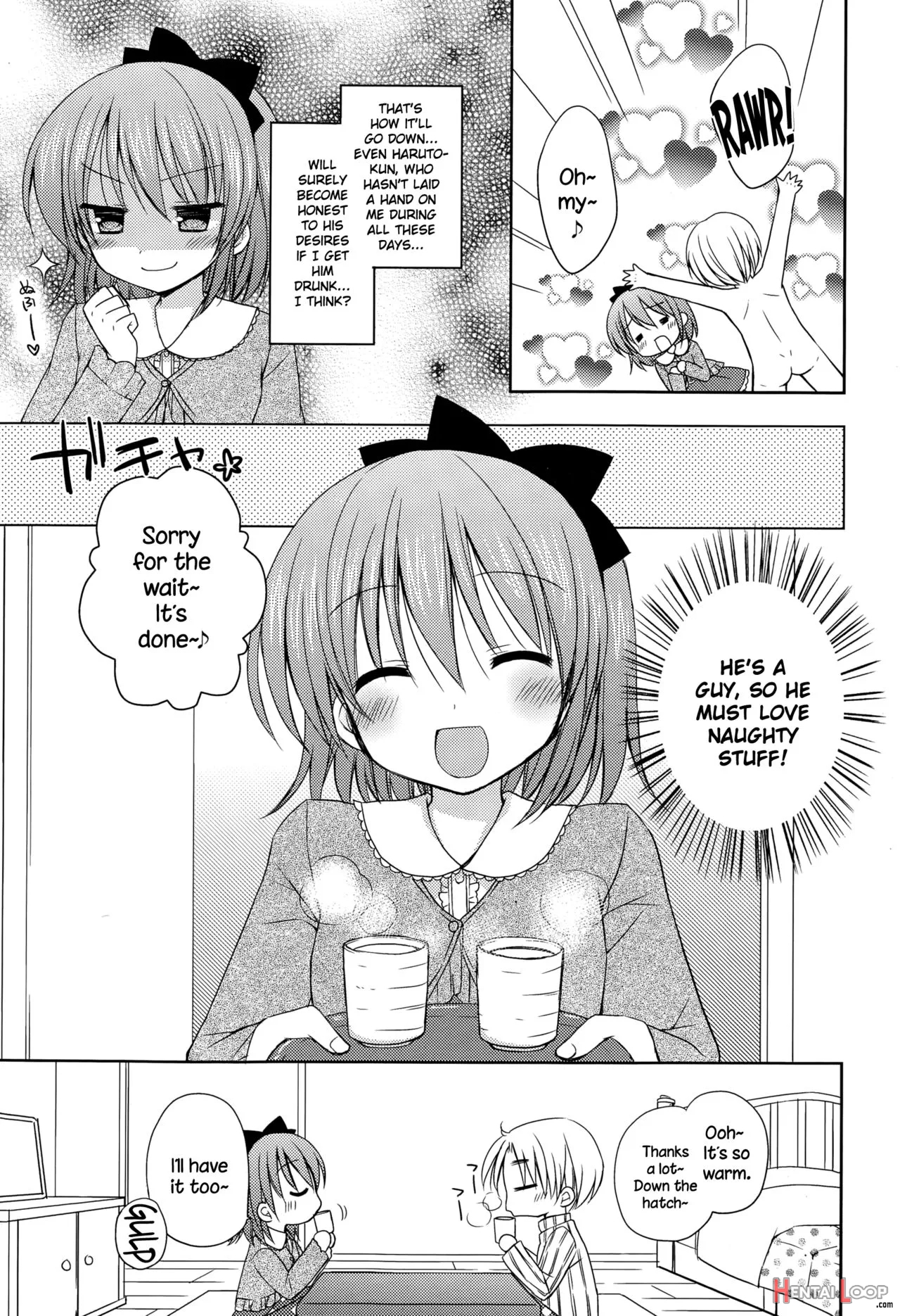 Onnanoko Wa Matteru No page 3