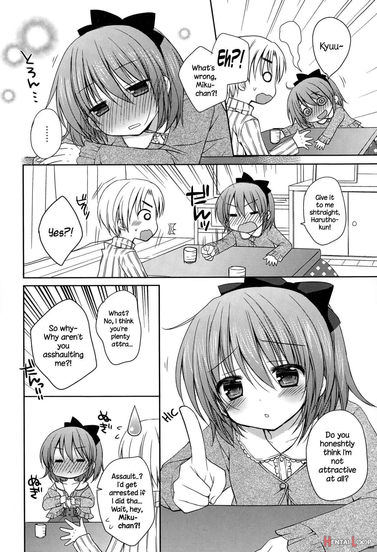 Onnanoko Wa Matteru No page 4