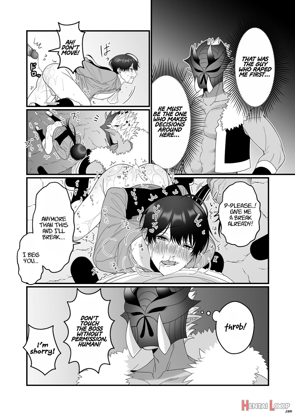 Orc Aite Ni Inmon Nashi De Mesu Ochi Suru Wake Nai Daro page 13