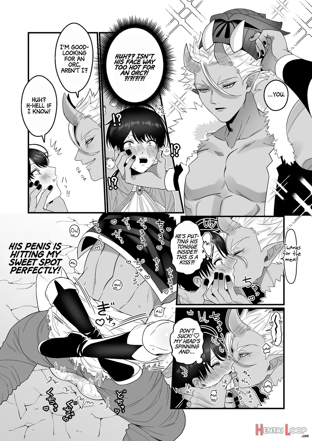 Orc Aite Ni Inmon Nashi De Mesu Ochi Suru Wake Nai Daro page 16