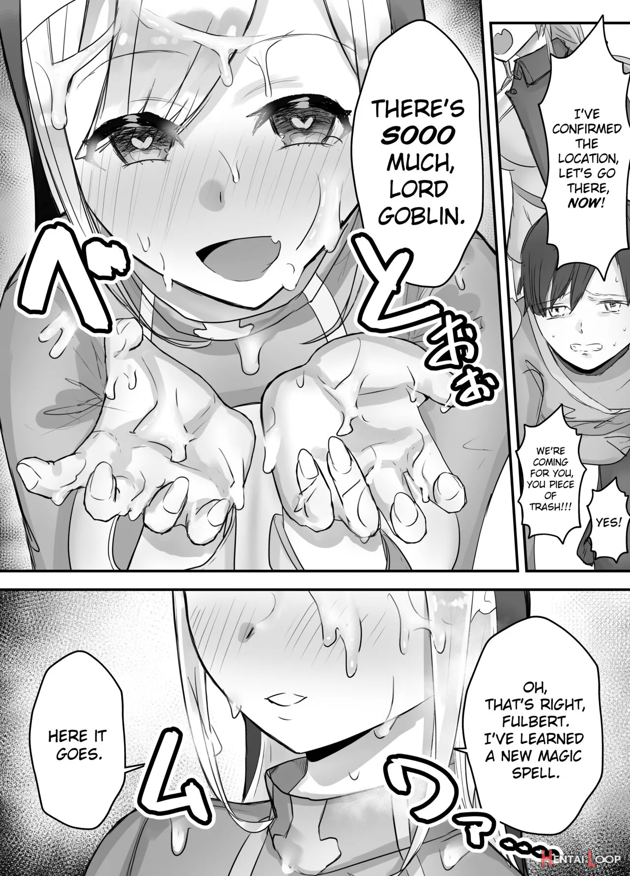 Osananajimi Healer-san Ga Goblin Ni Saimin Kakerare Kyuuai Dosukebe Dance O Odoru Made page 38