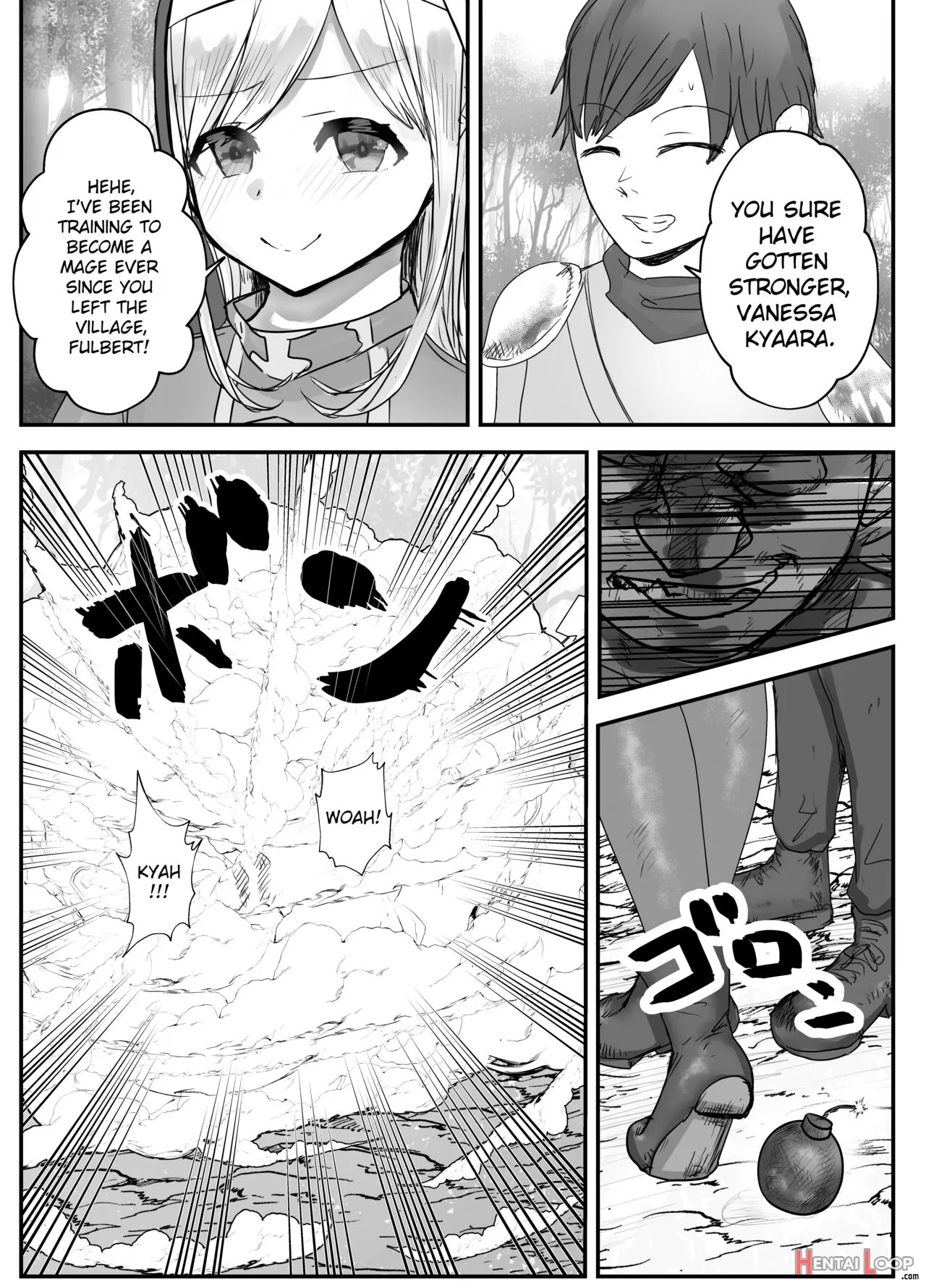 Osananajimi Healer-san Ga Goblin Ni Saimin Kakerare Kyuuai Dosukebe Dance O Odoru Made page 5