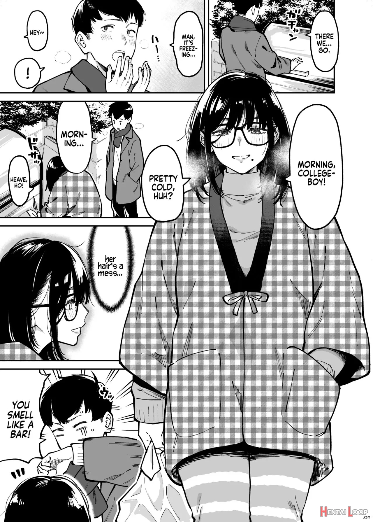 Otonari No Darashina Onee-san Ni Nagusamerareru Hanashi page 2