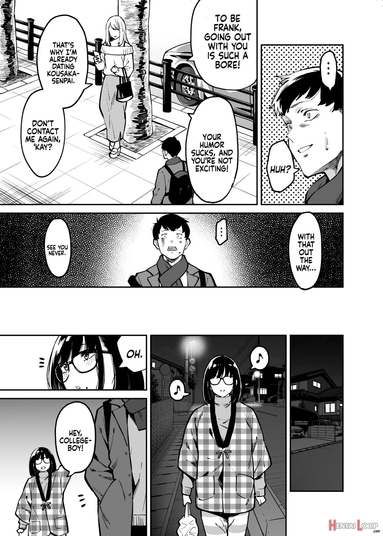 Otonari No Darashina Onee-san Ni Nagusamerareru Hanashi page 4