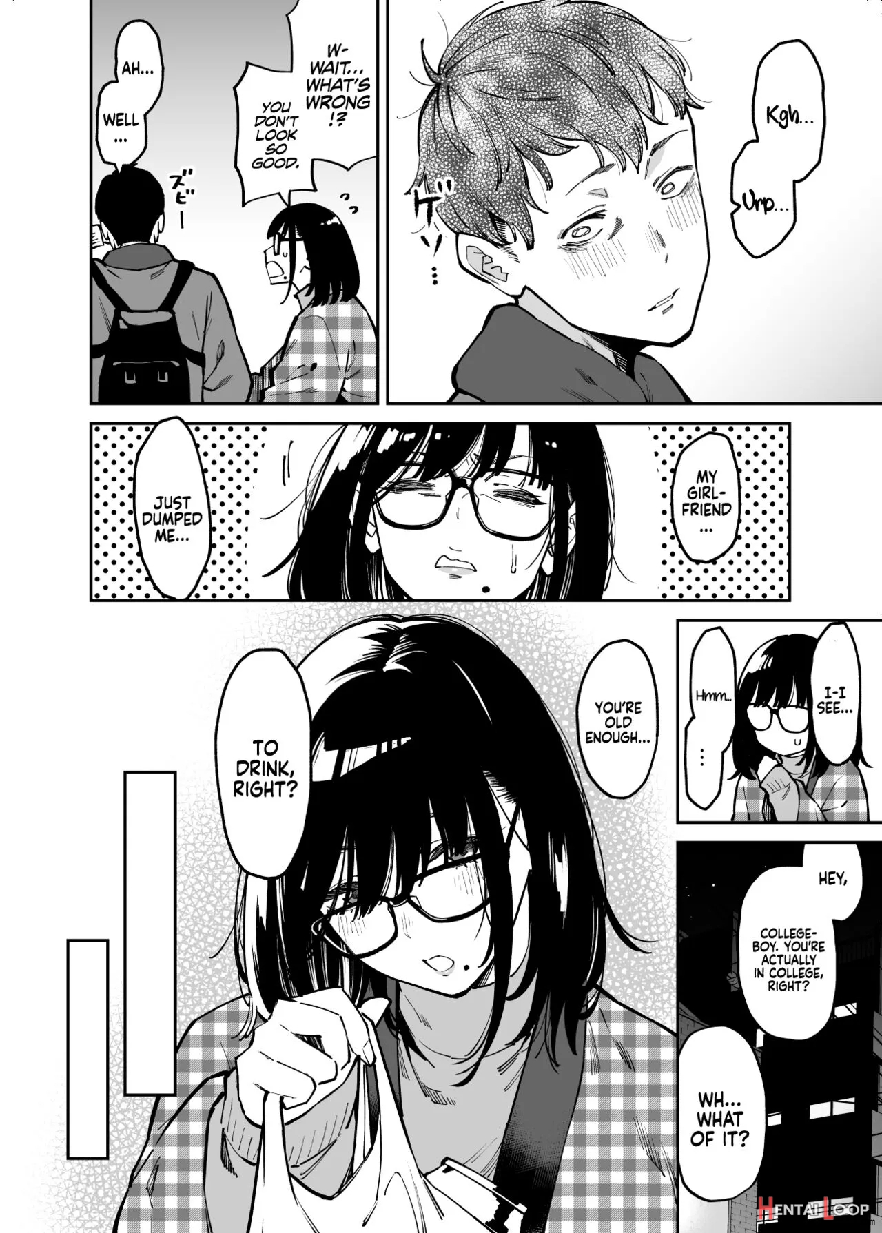 Otonari No Darashina Onee-san Ni Nagusamerareru Hanashi page 5