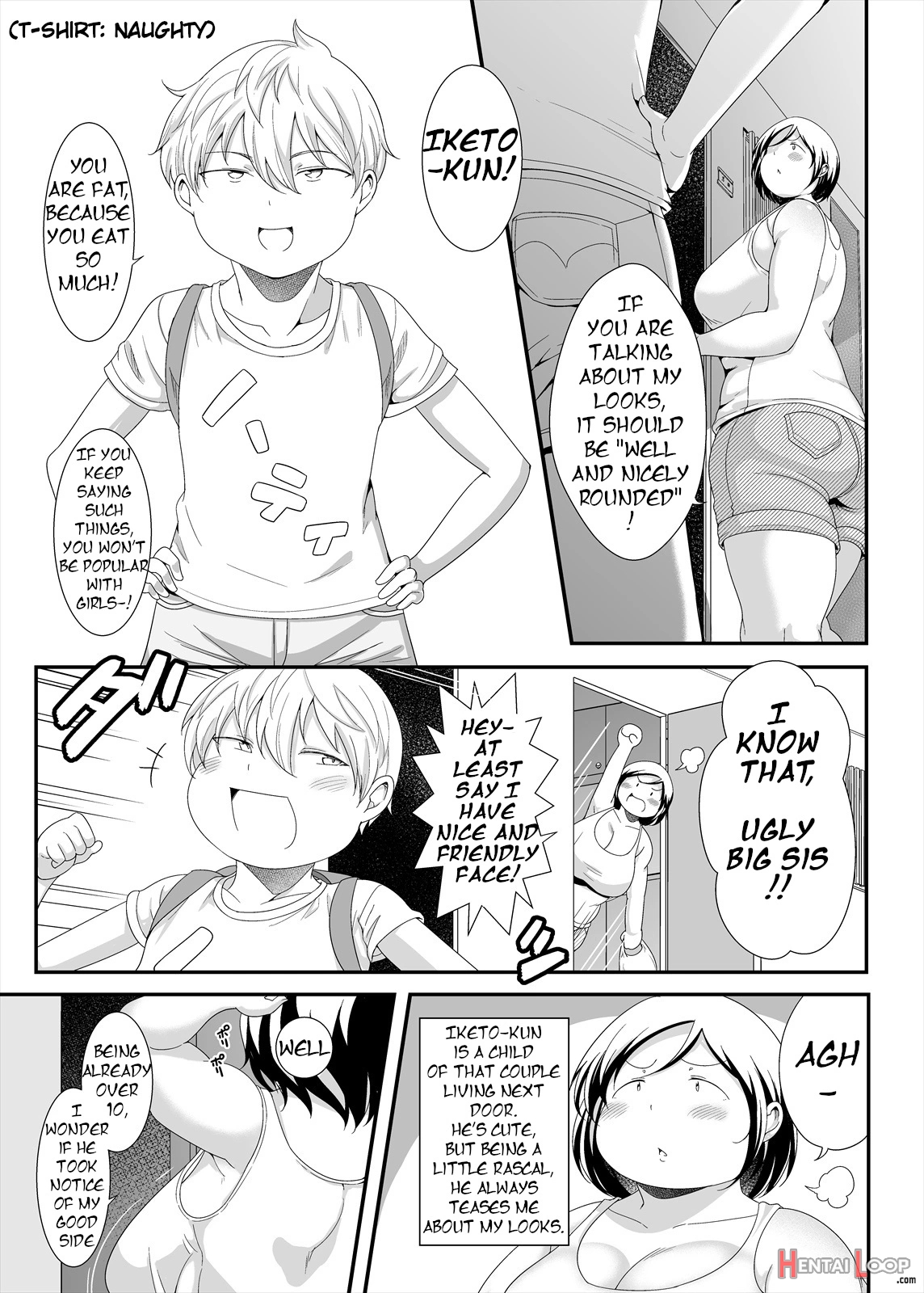 Otonari No Jimi Pocha Onee-chan page 4