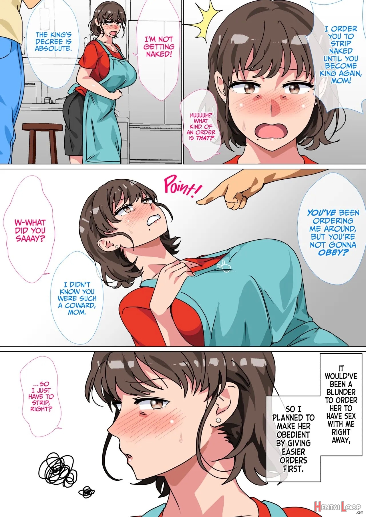 Ousama Game No Meirei De Haha To Sex Shita Hanashi page 14