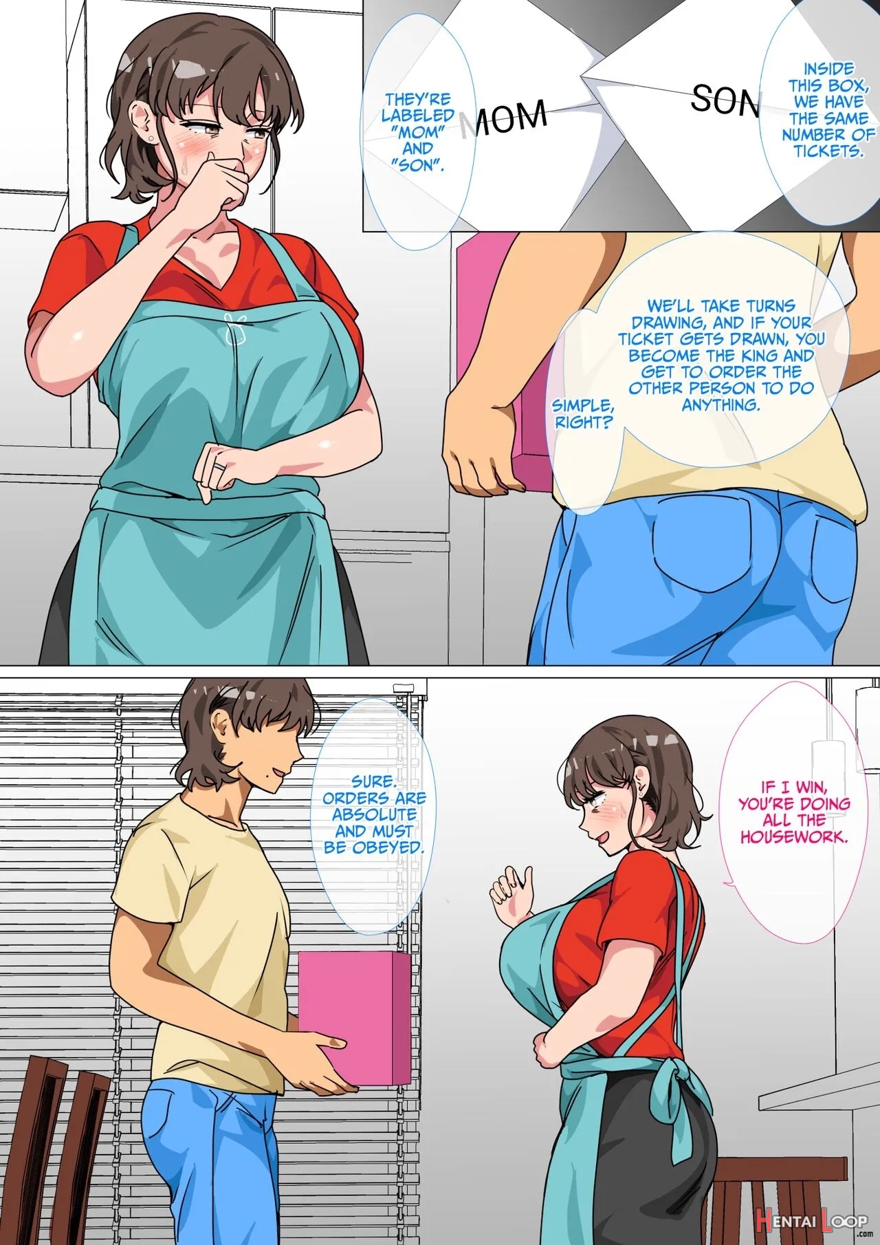 Ousama Game No Meirei De Haha To Sex Shita Hanashi page 9